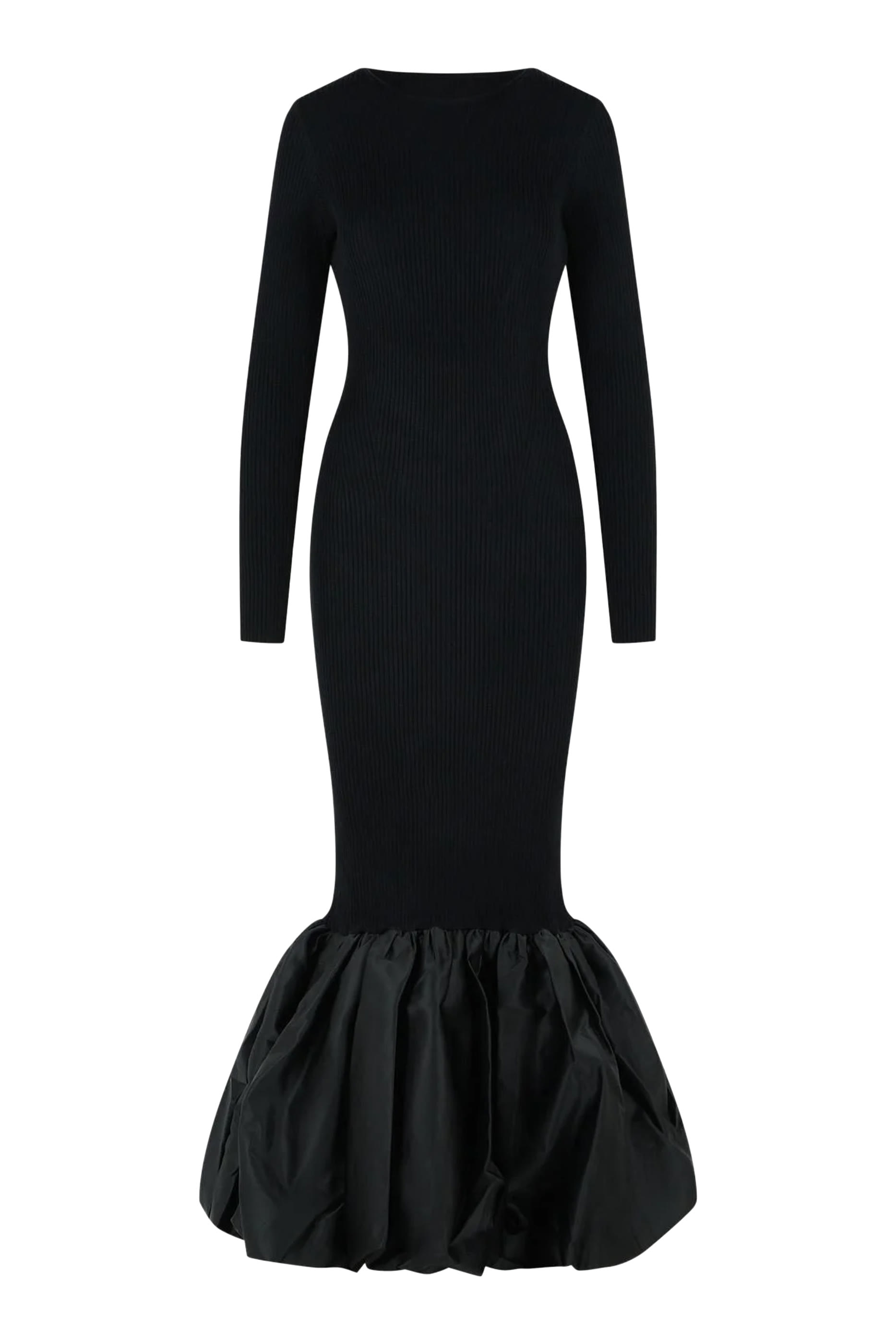 Knit Maxi Cutout Dress 