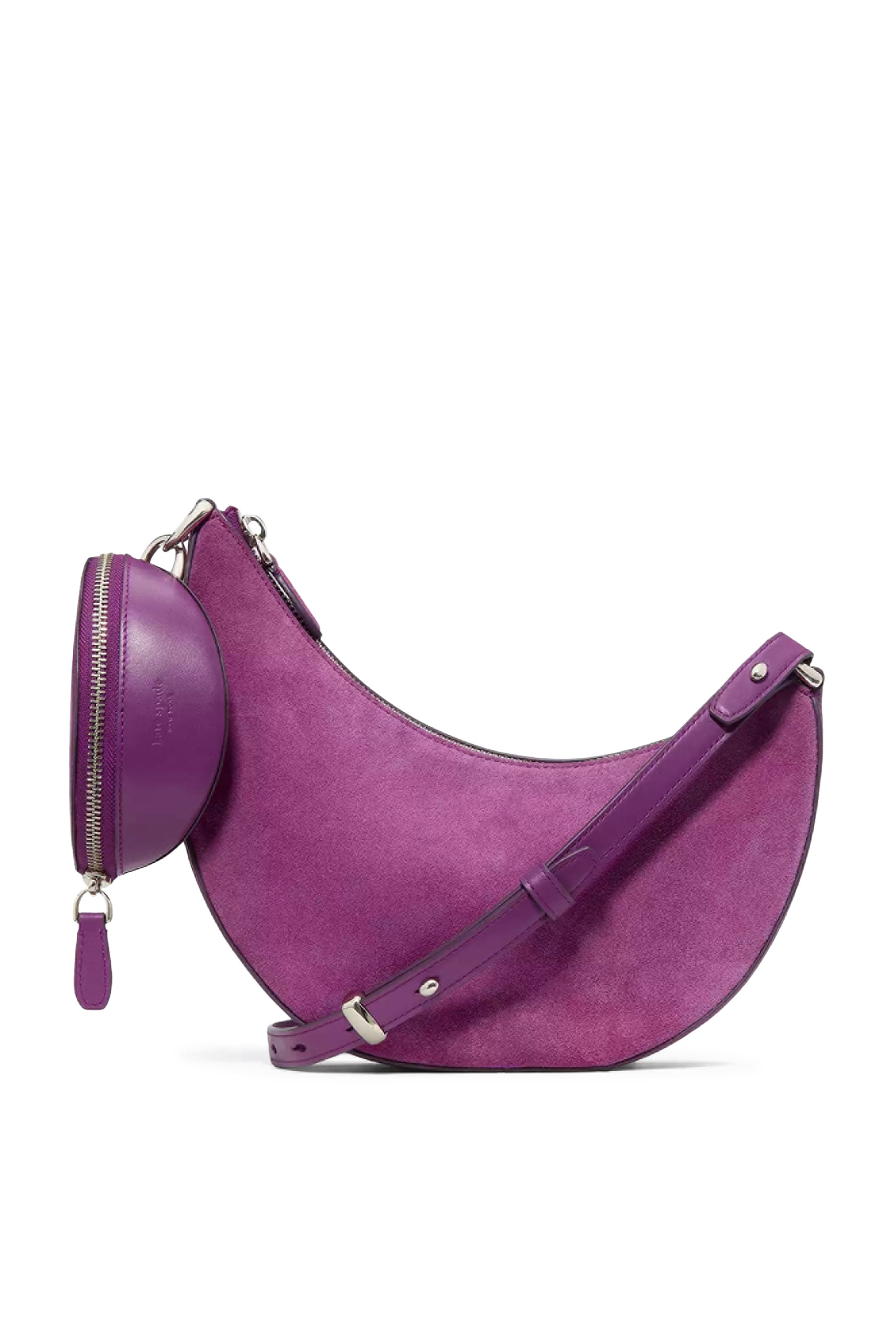 Duo Suede Crossbody Bag