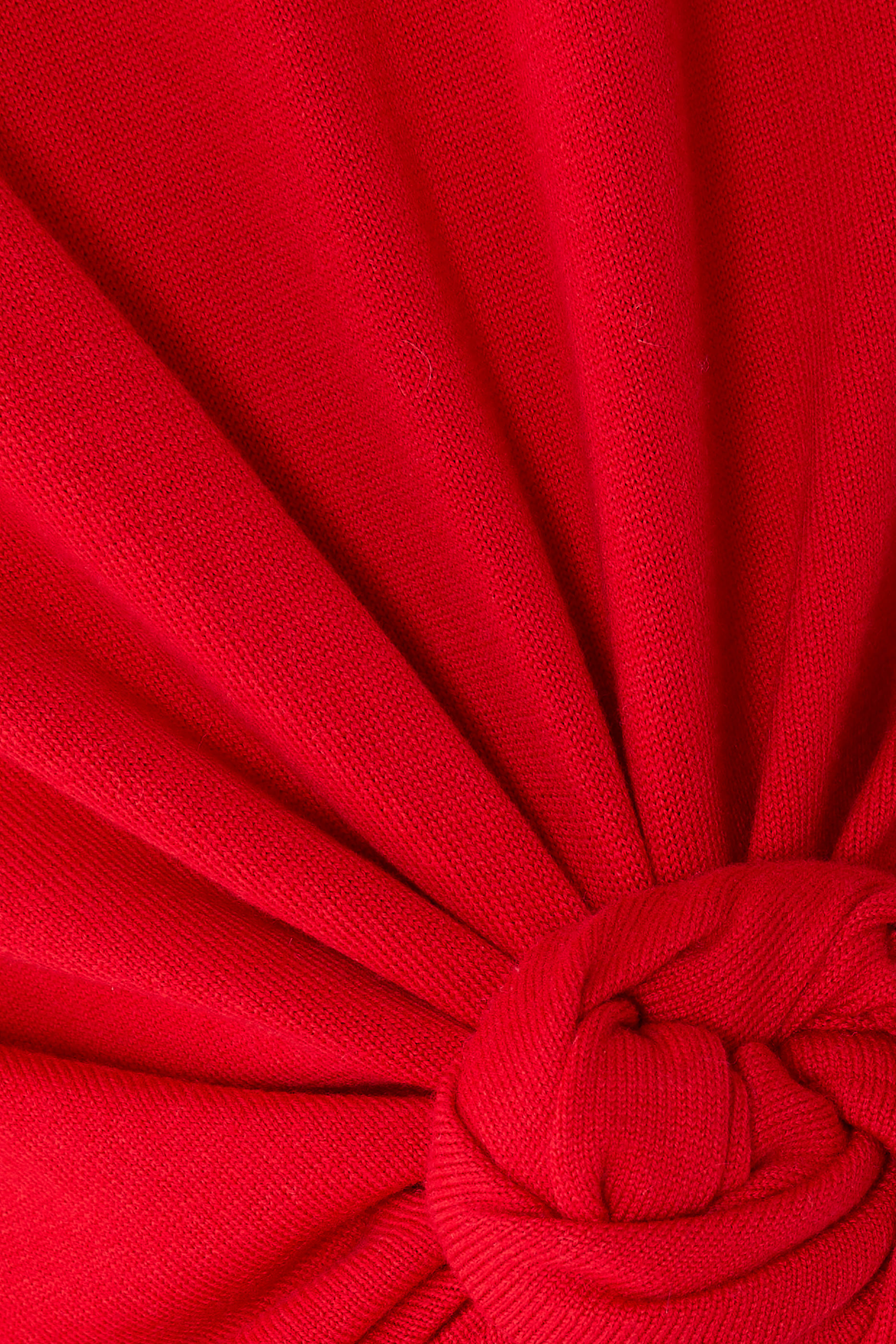 Knotted Long-Sleeves Top