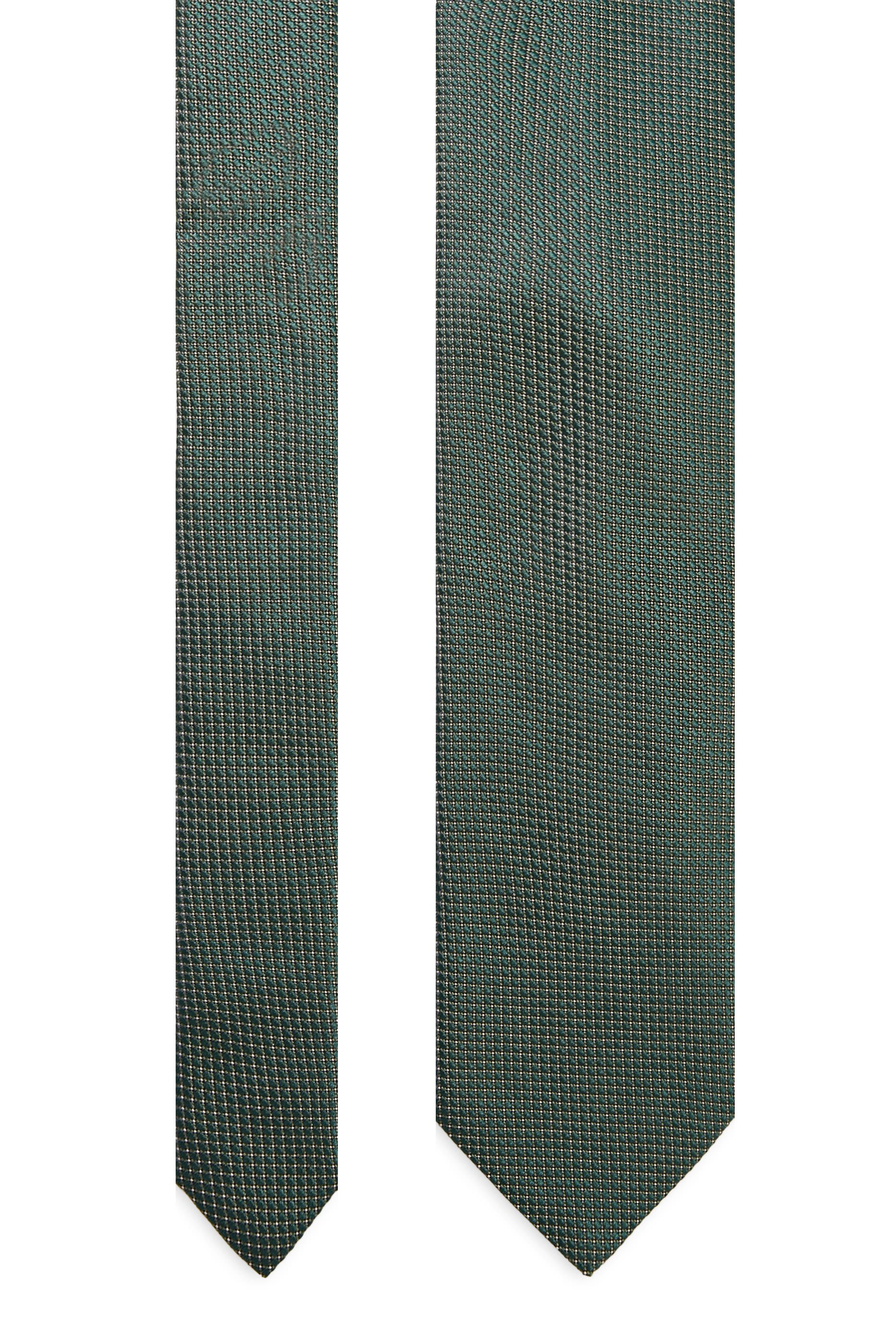 Pin-Dot Woven Silk Tie