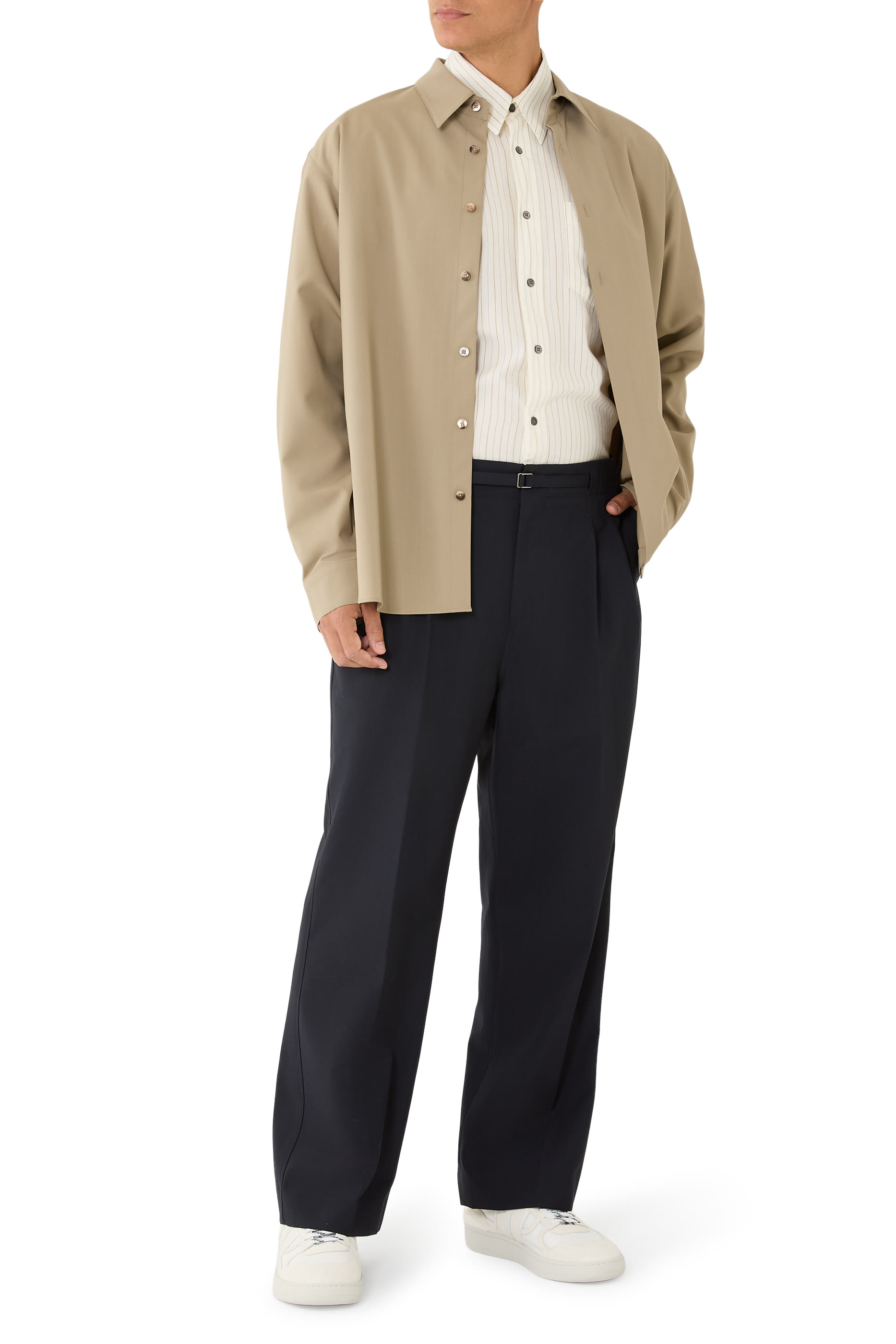 Classic Wool-Blend Shirt