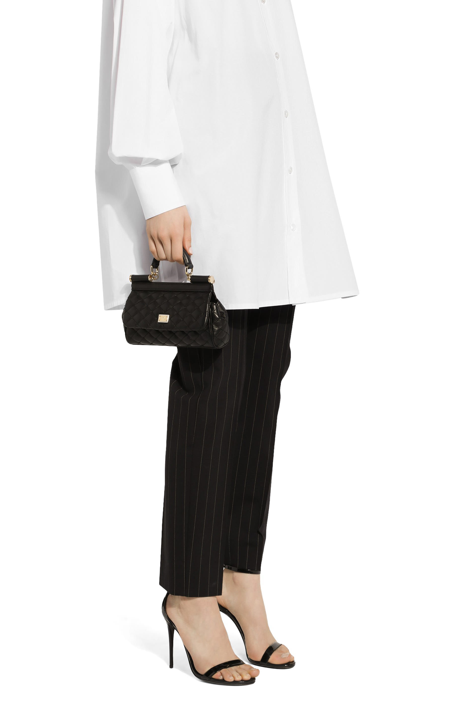 Small Quilted Nappa Leather Sicily Handbag