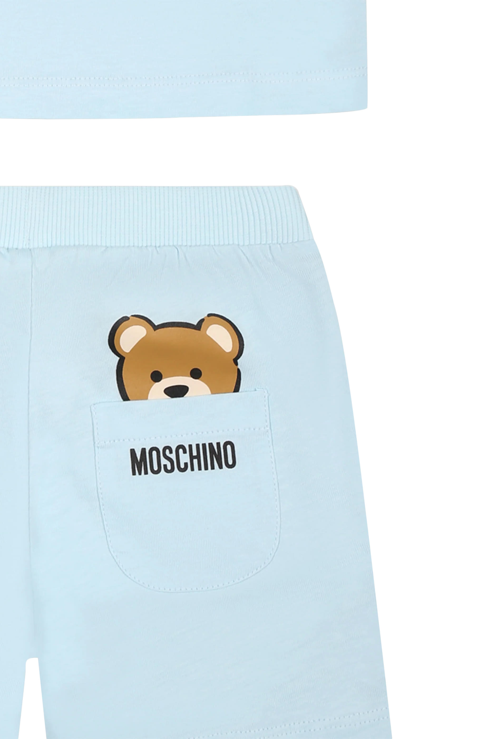 Kids Teddy Logo Jersey T-Shirt & Shorts Set