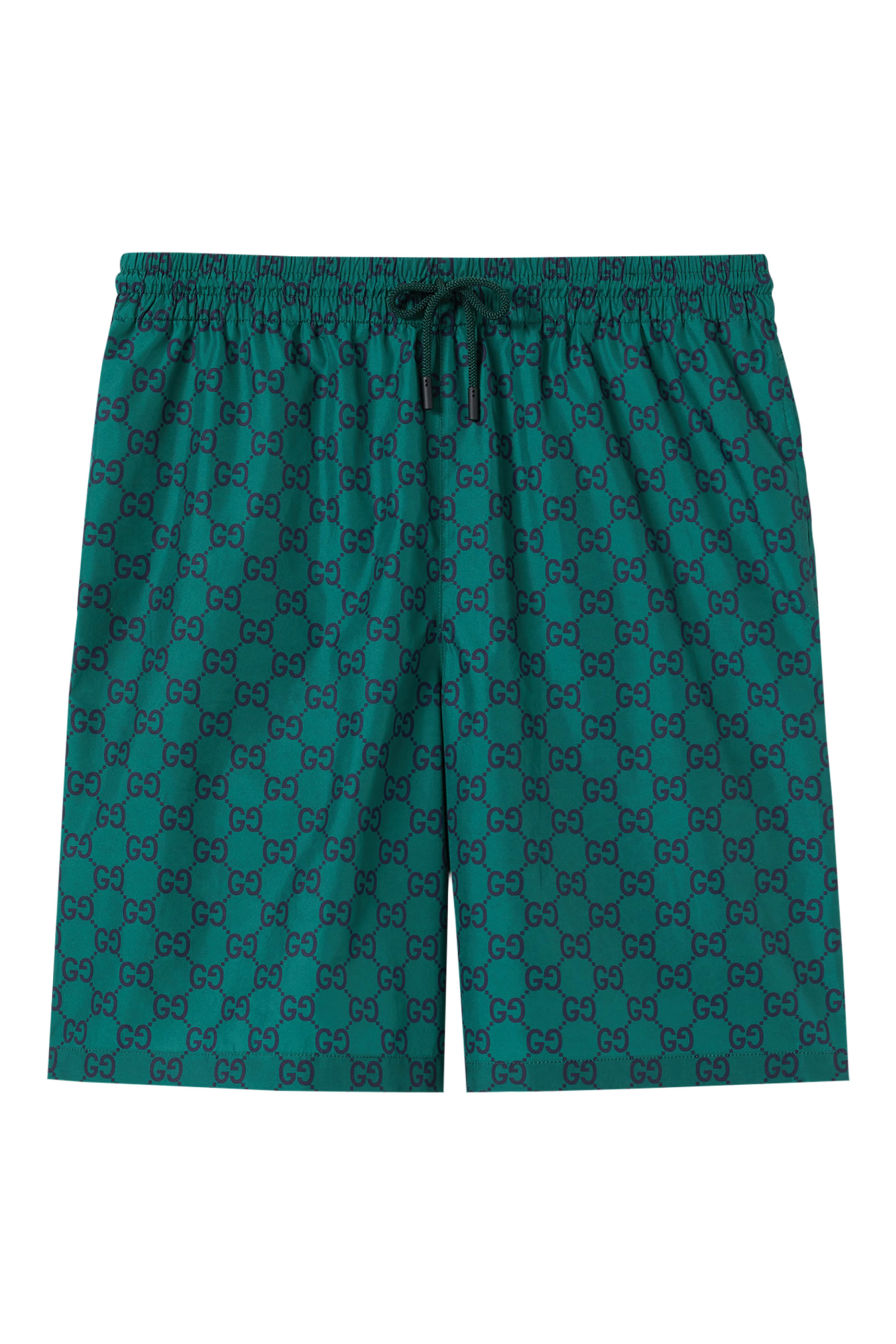 GG Print Nylon Swim Shorts