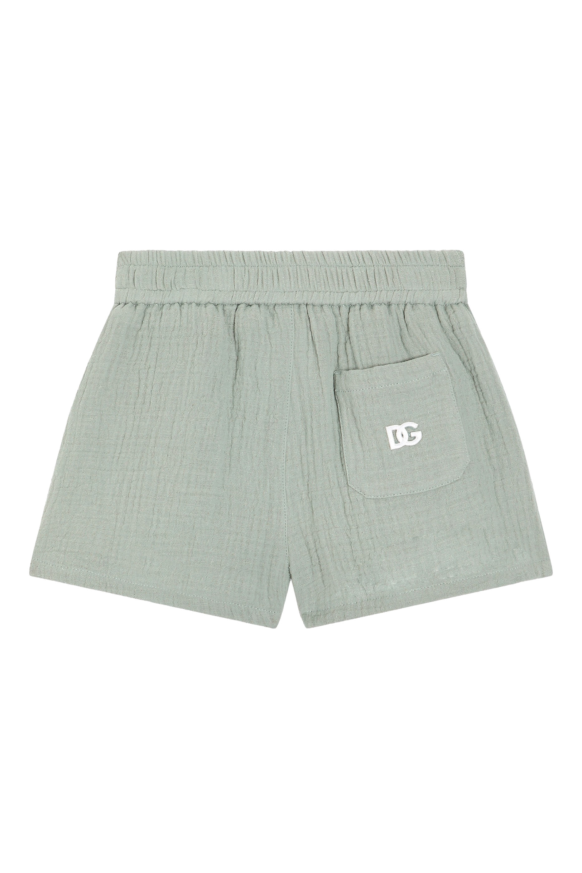Kids Cotton Gauze Bermuda Shorts
