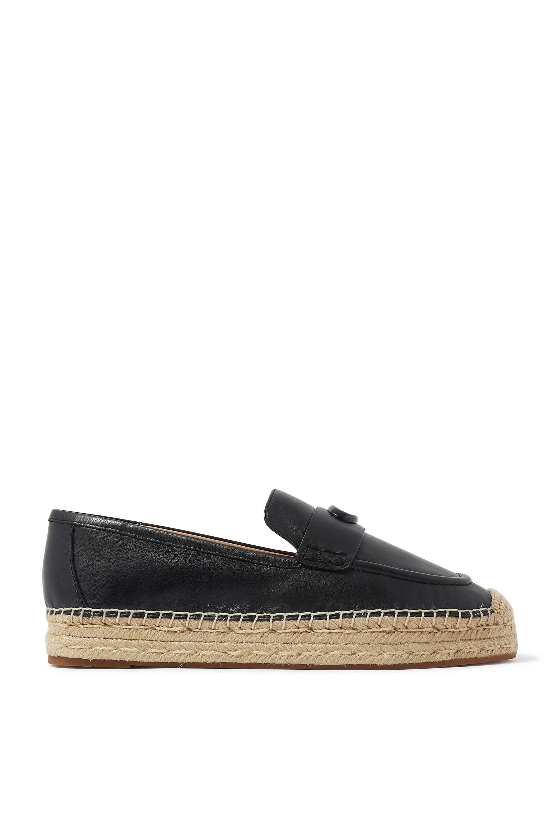 Camilla Leather Espadrilles