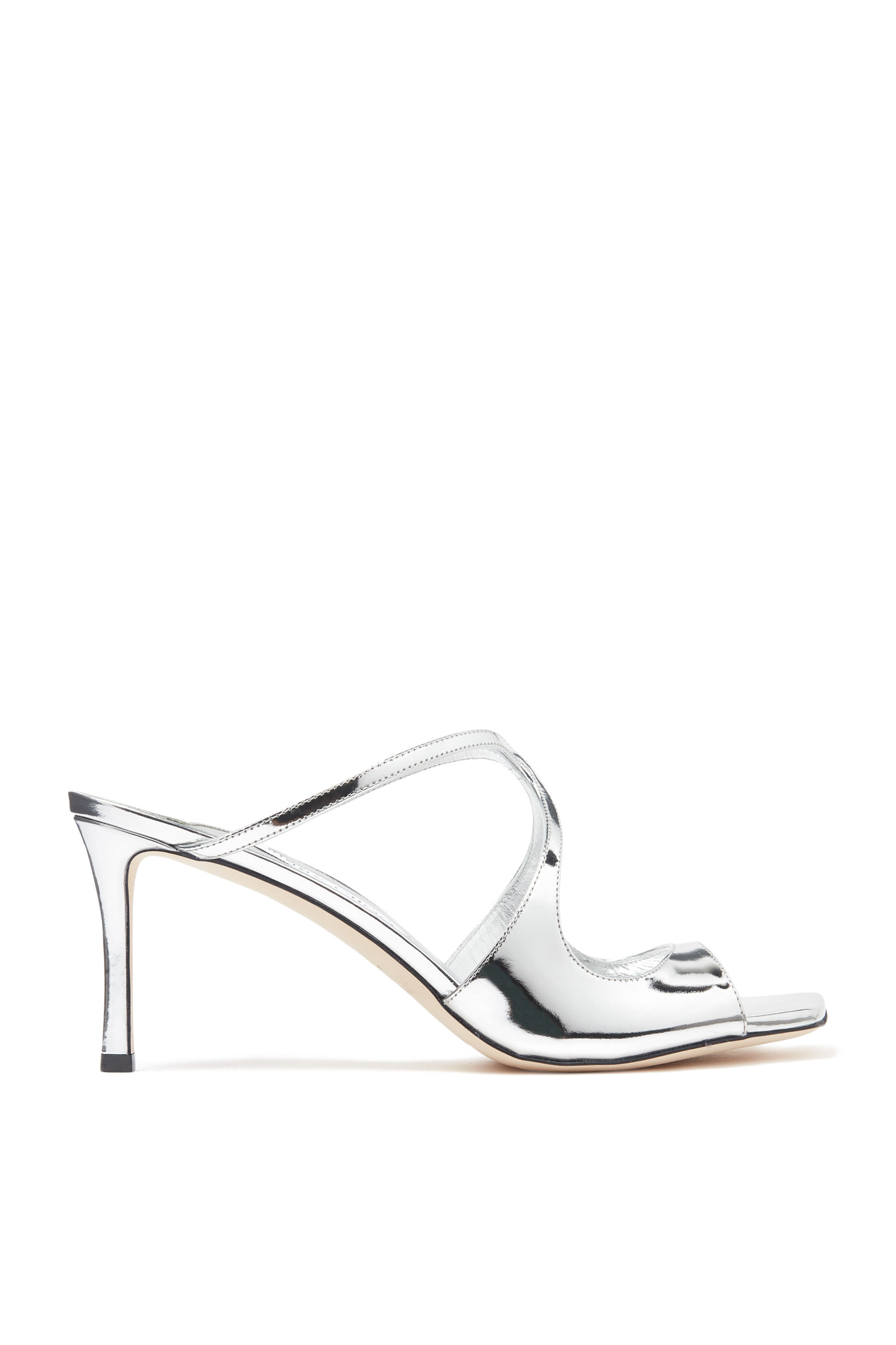 Anise 75 Metallic Leather Sandals