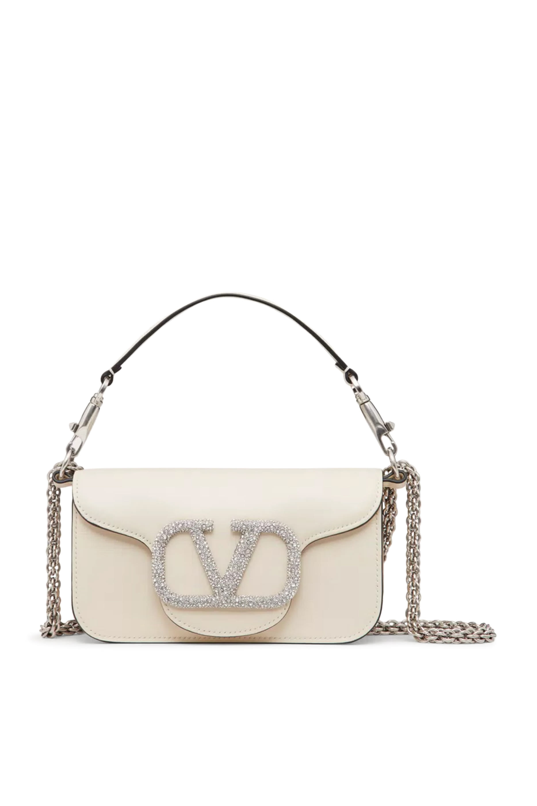  Loc&ograve; Small Shoulder Bag With Jewel Logo