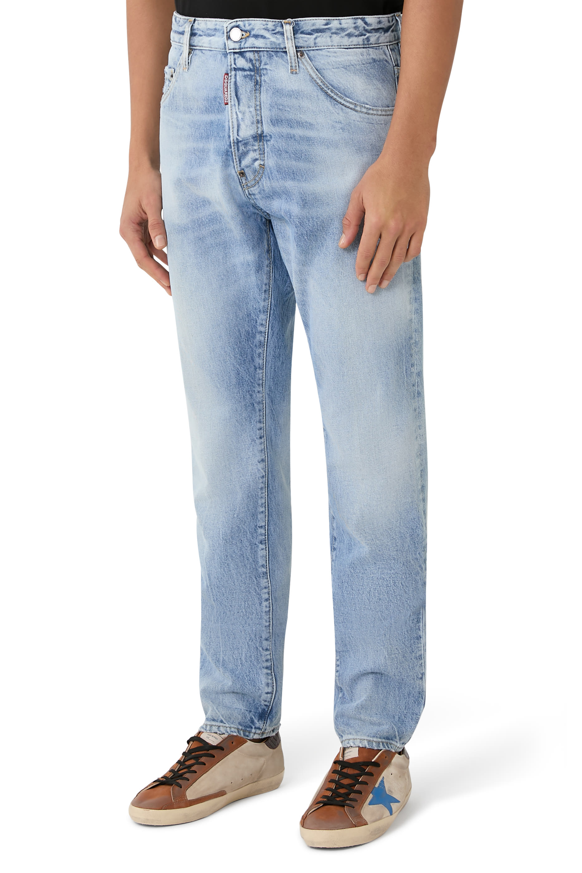 Light Diagonale Wash Cool Guy Jeans