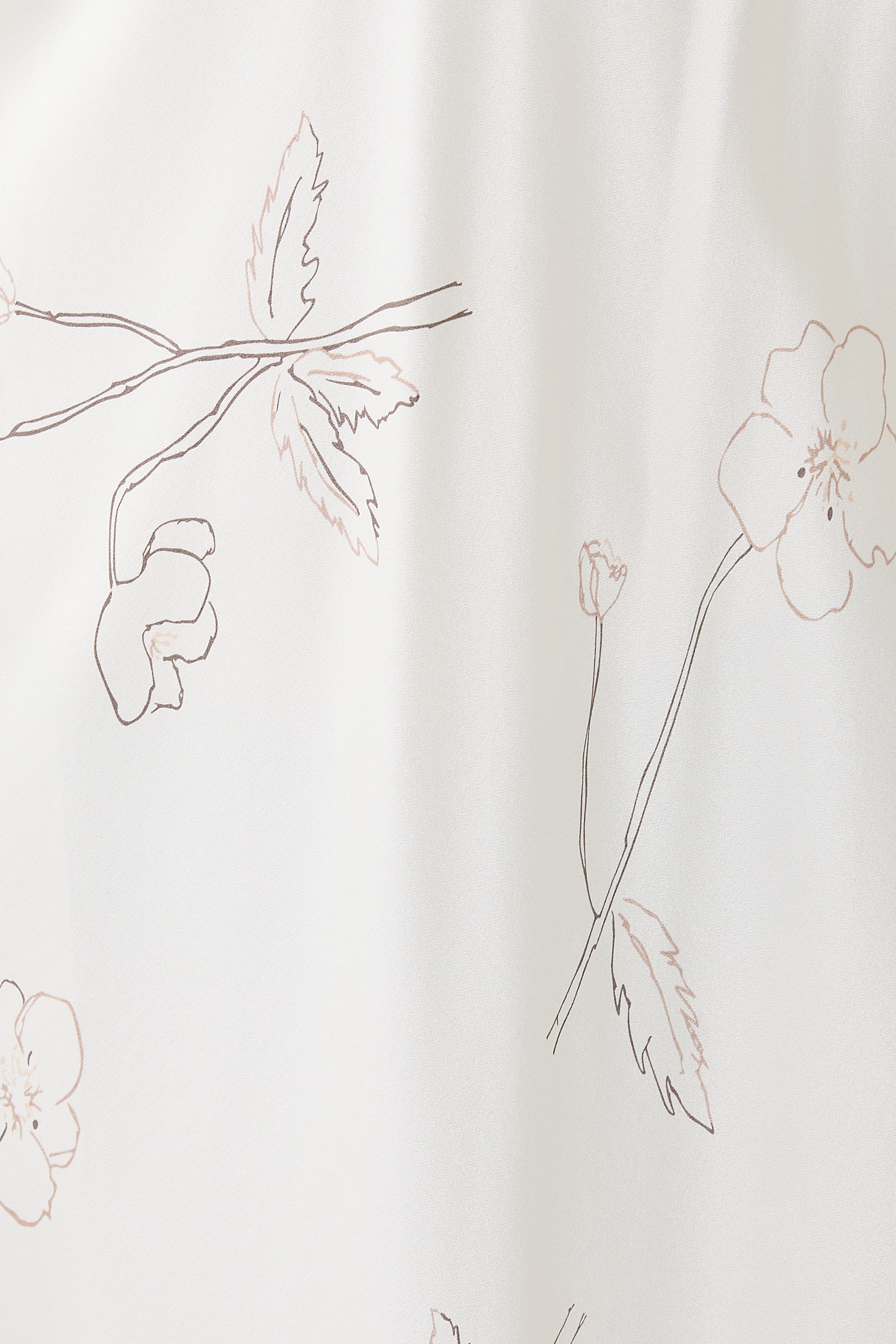  Silk Floral Print Cross Back Maxi Nightdress