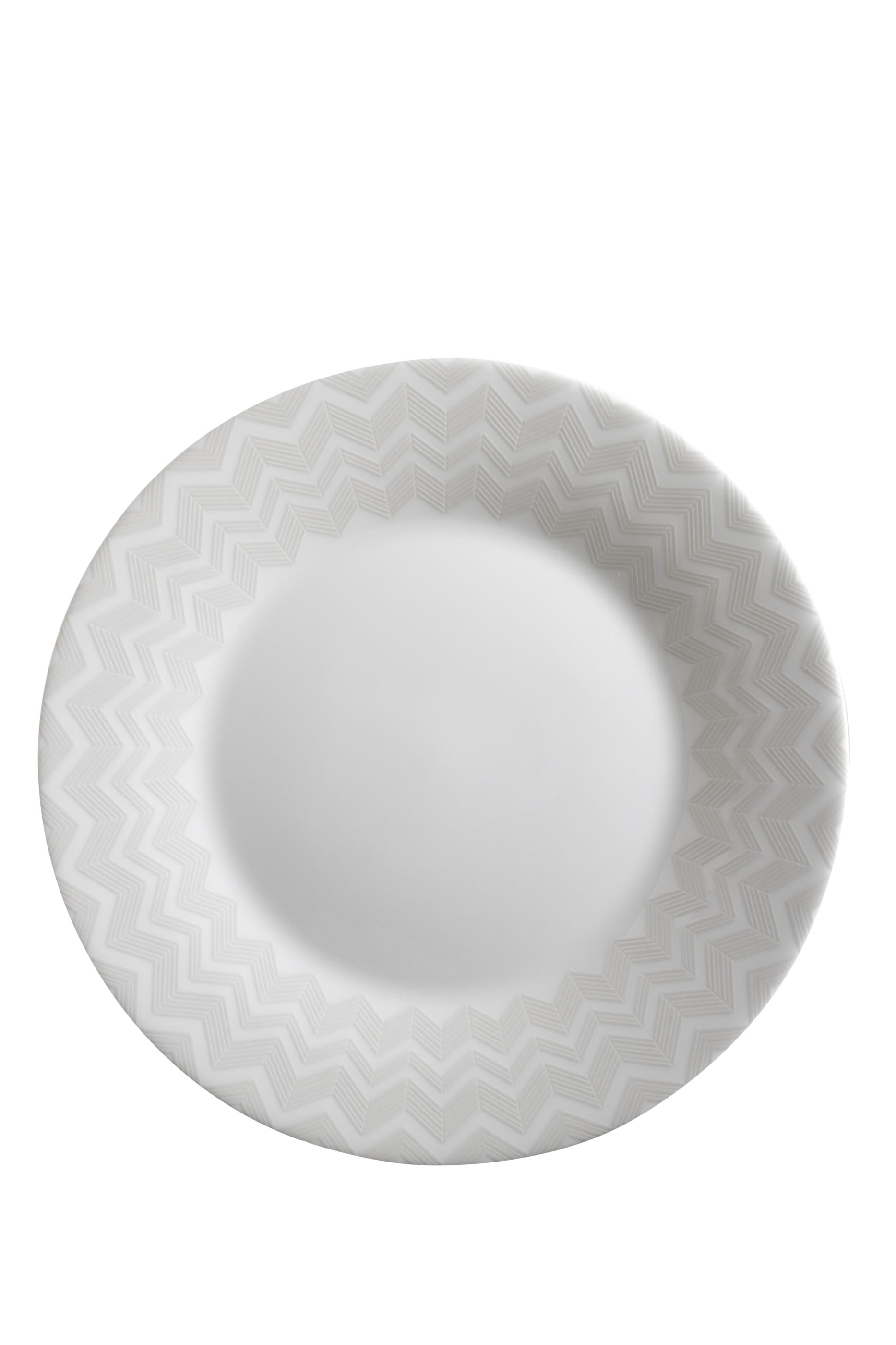 Zig-Zag Dessert Plate