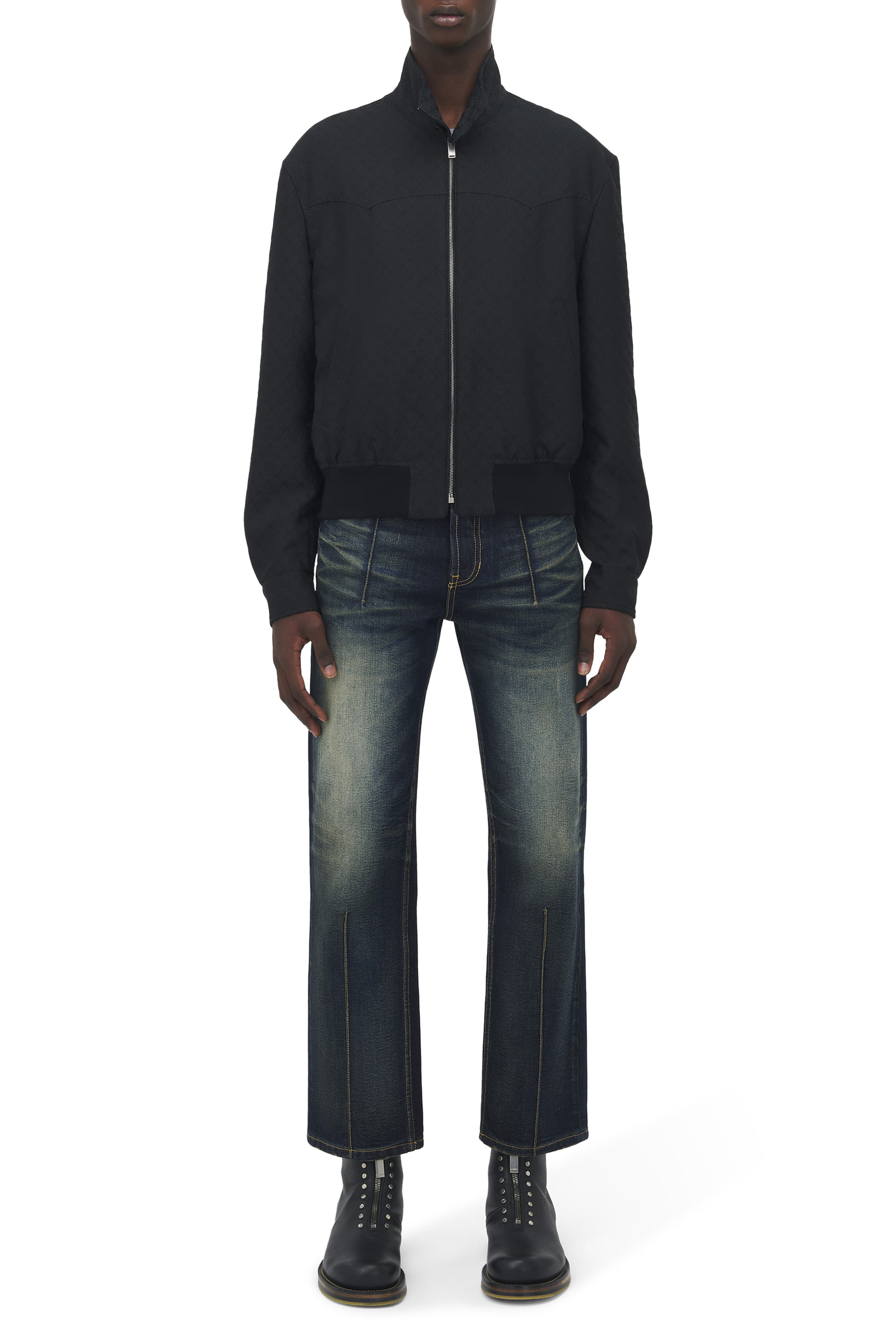 Cropped Harrington Jacket