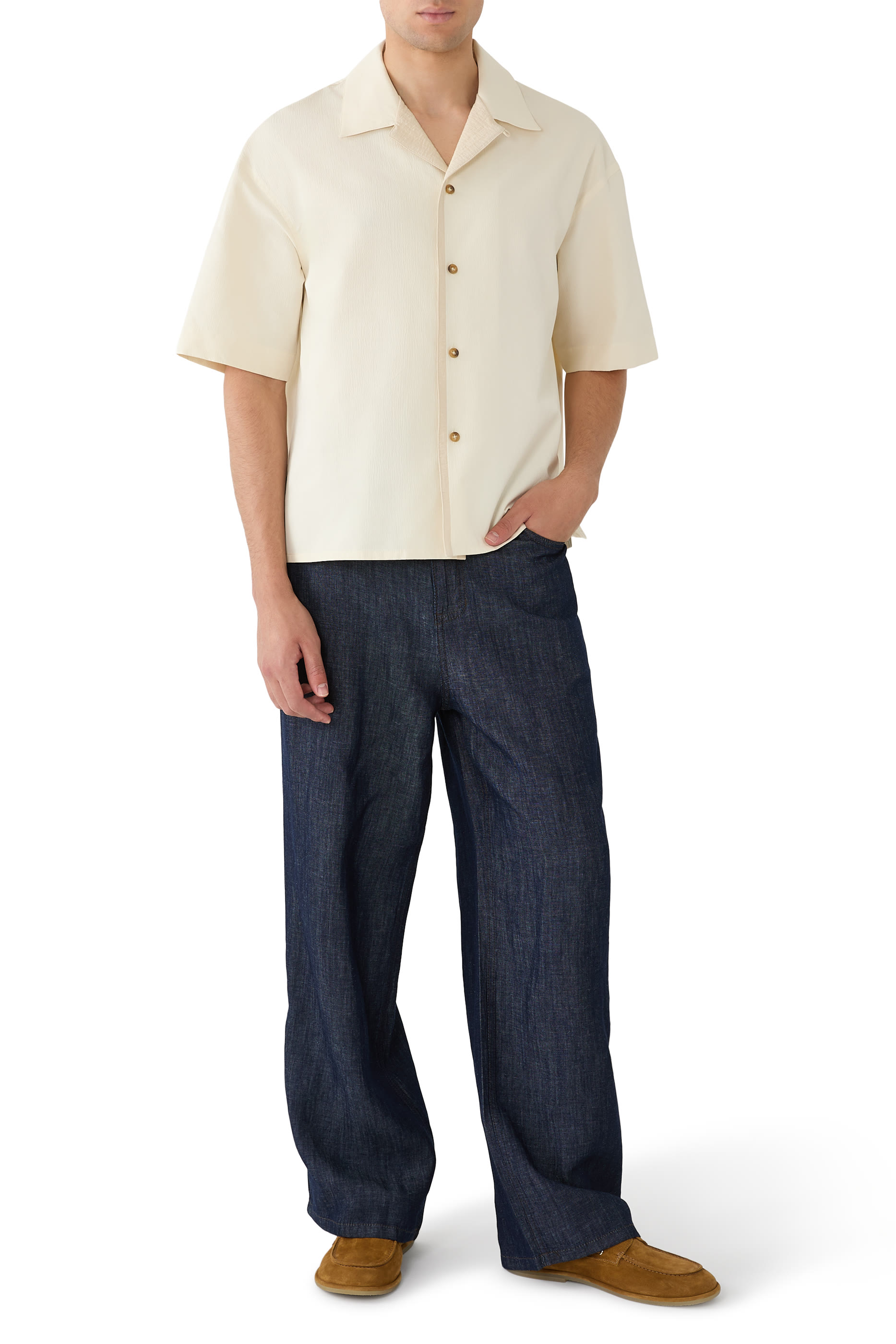 Straight Denim Jeans