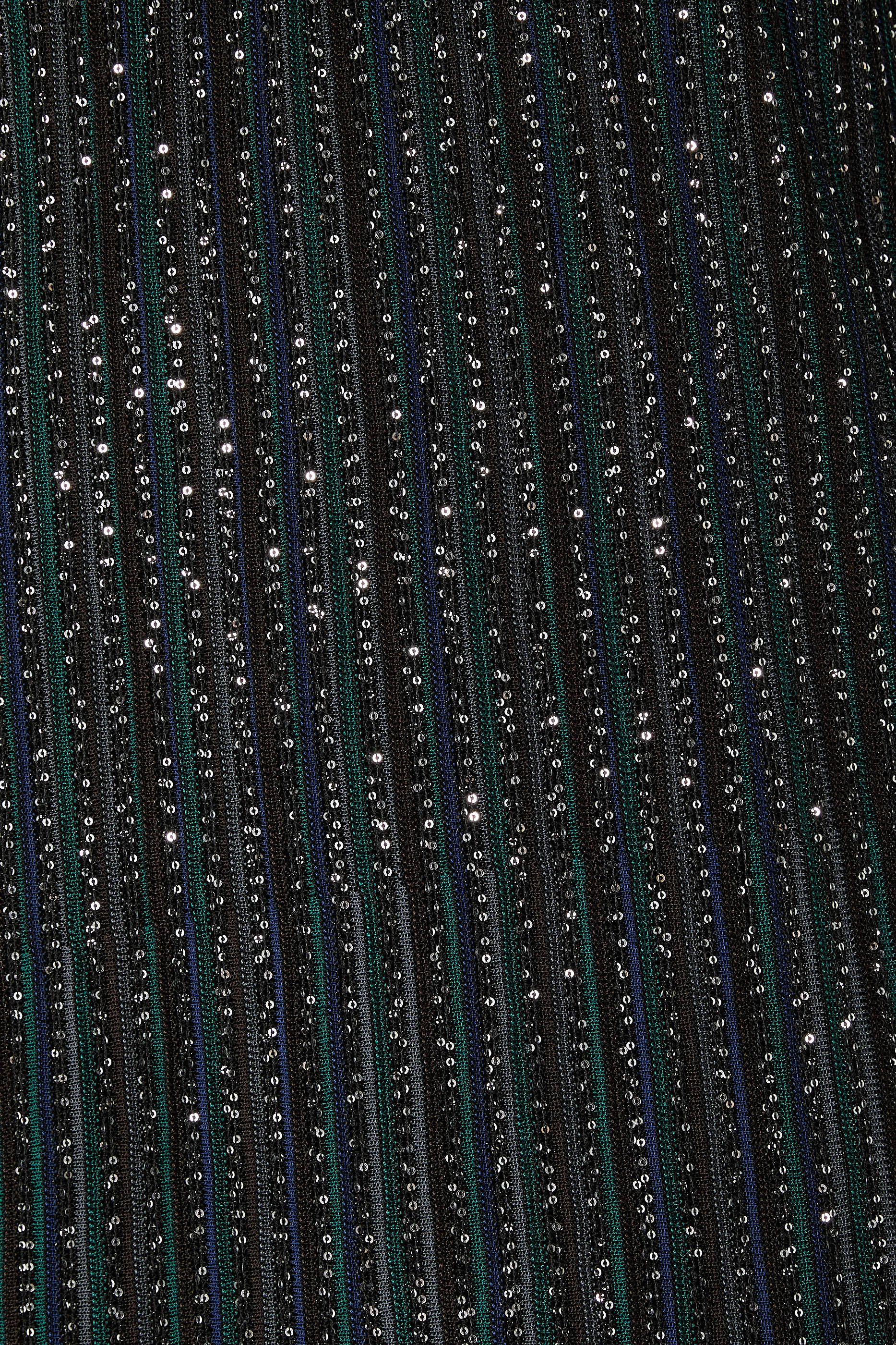  Partialized Sequinned Knit Dress 