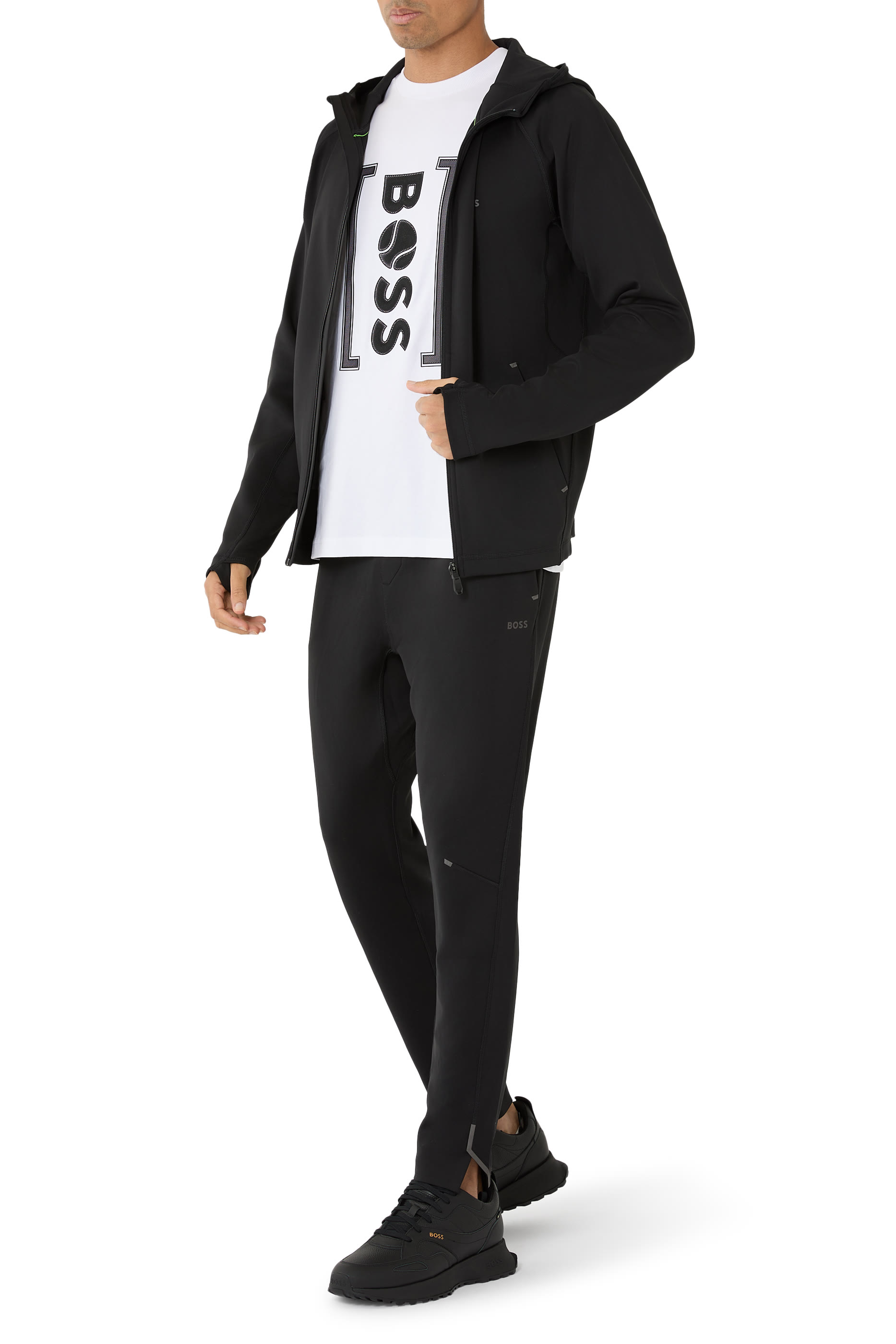 Quick-Dry Trousers with Reflective Branding