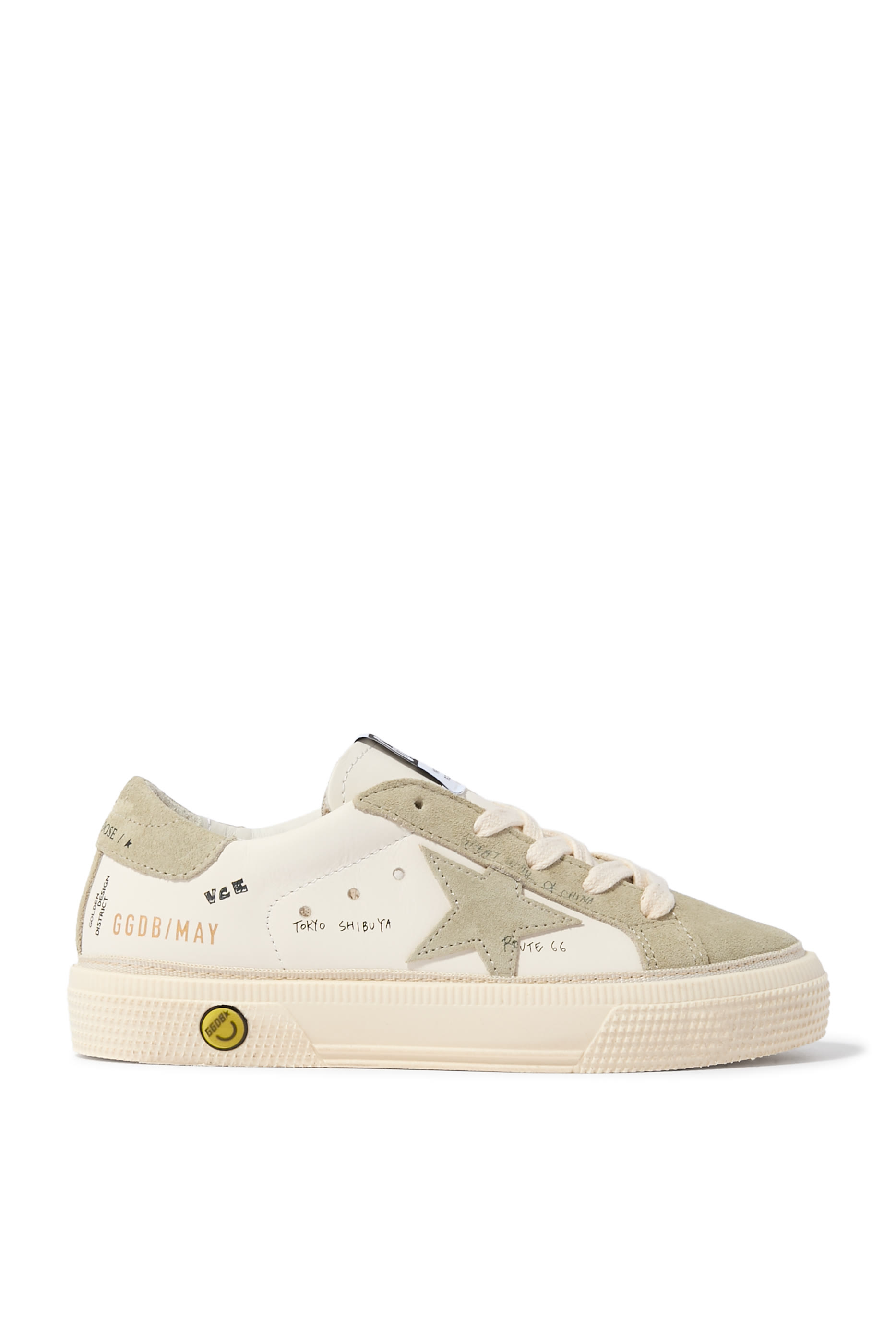 Kids May Leather Sneakers