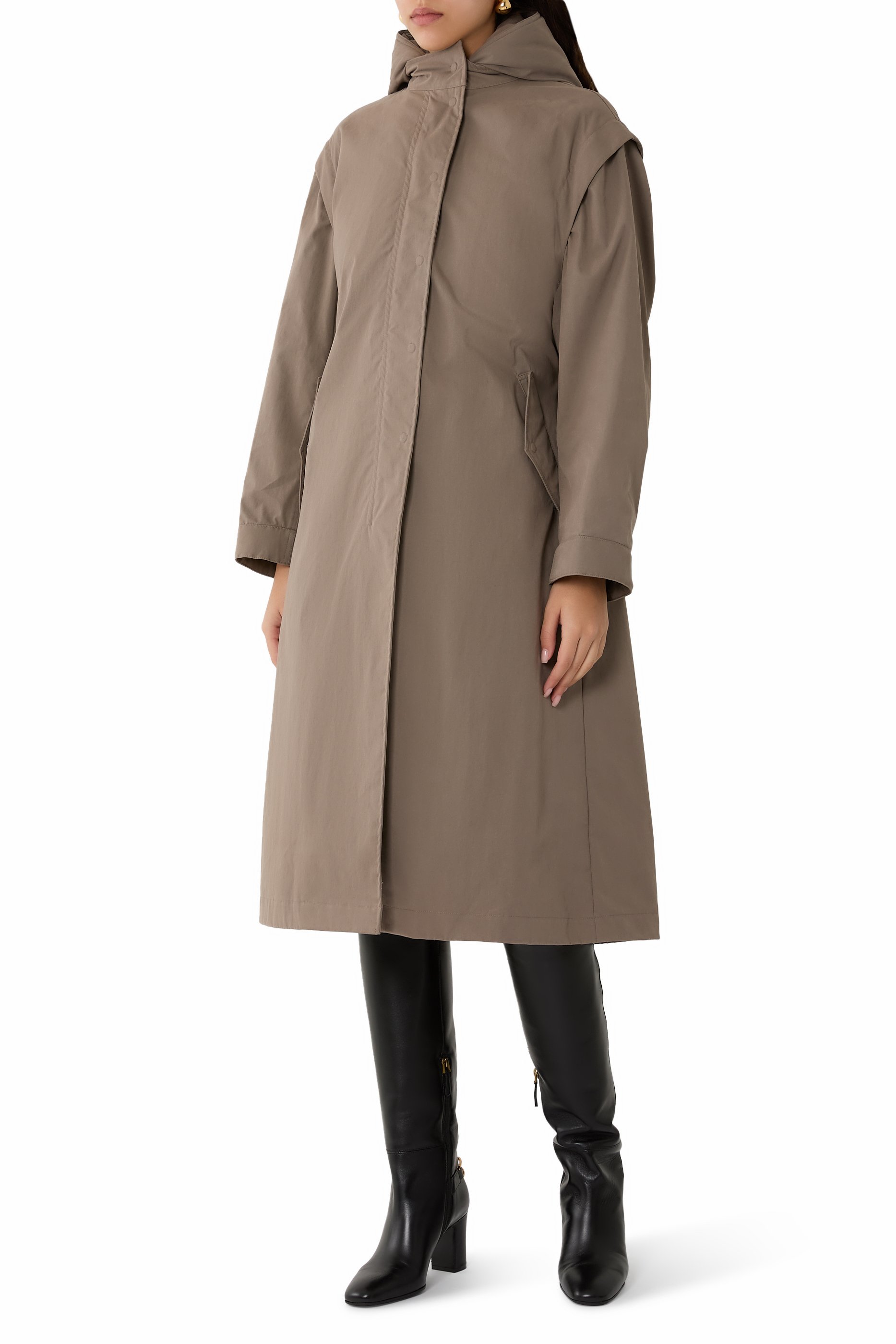 2-in-1 Padded Trench Coat