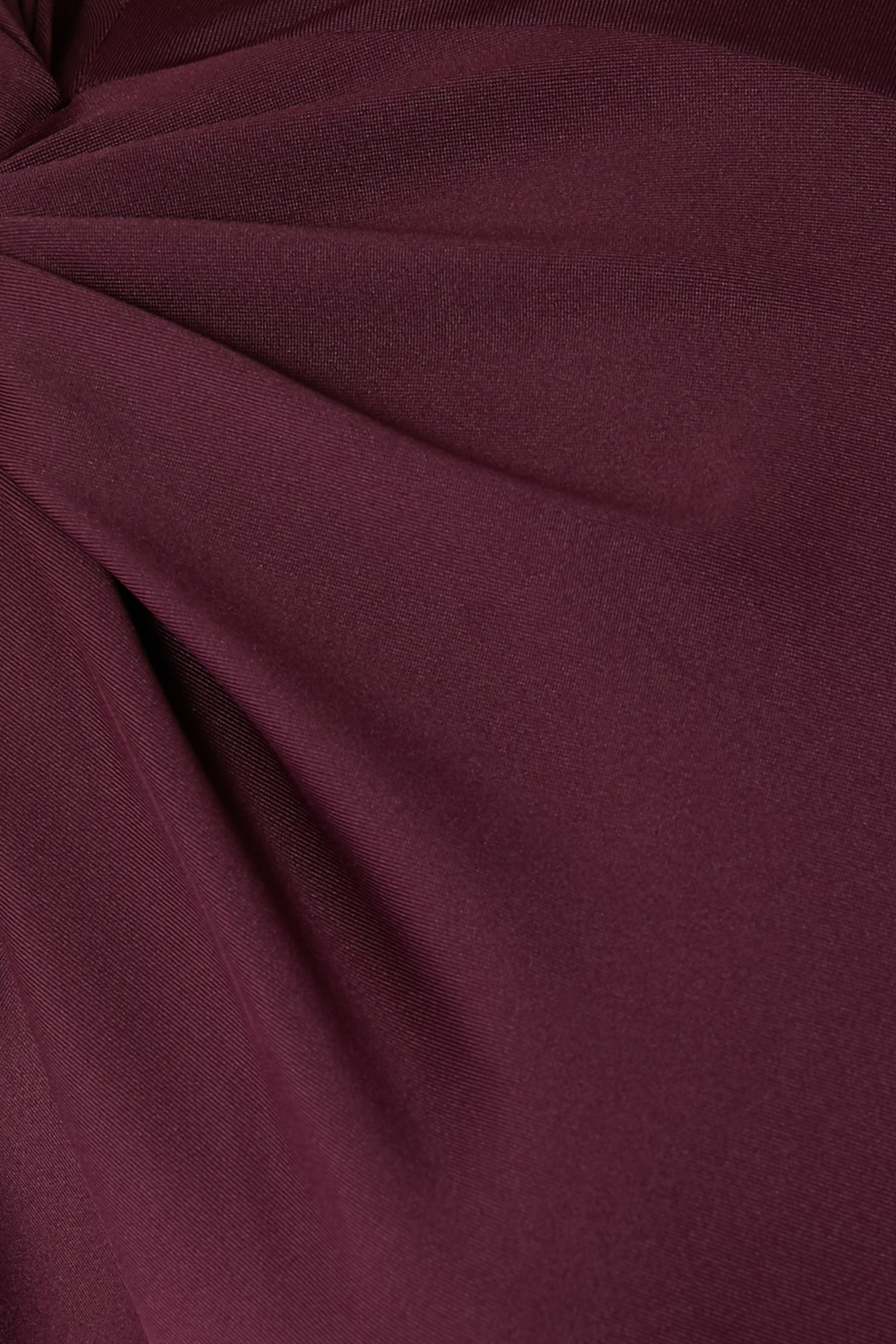 Twist Armhole Detail Midi Dress