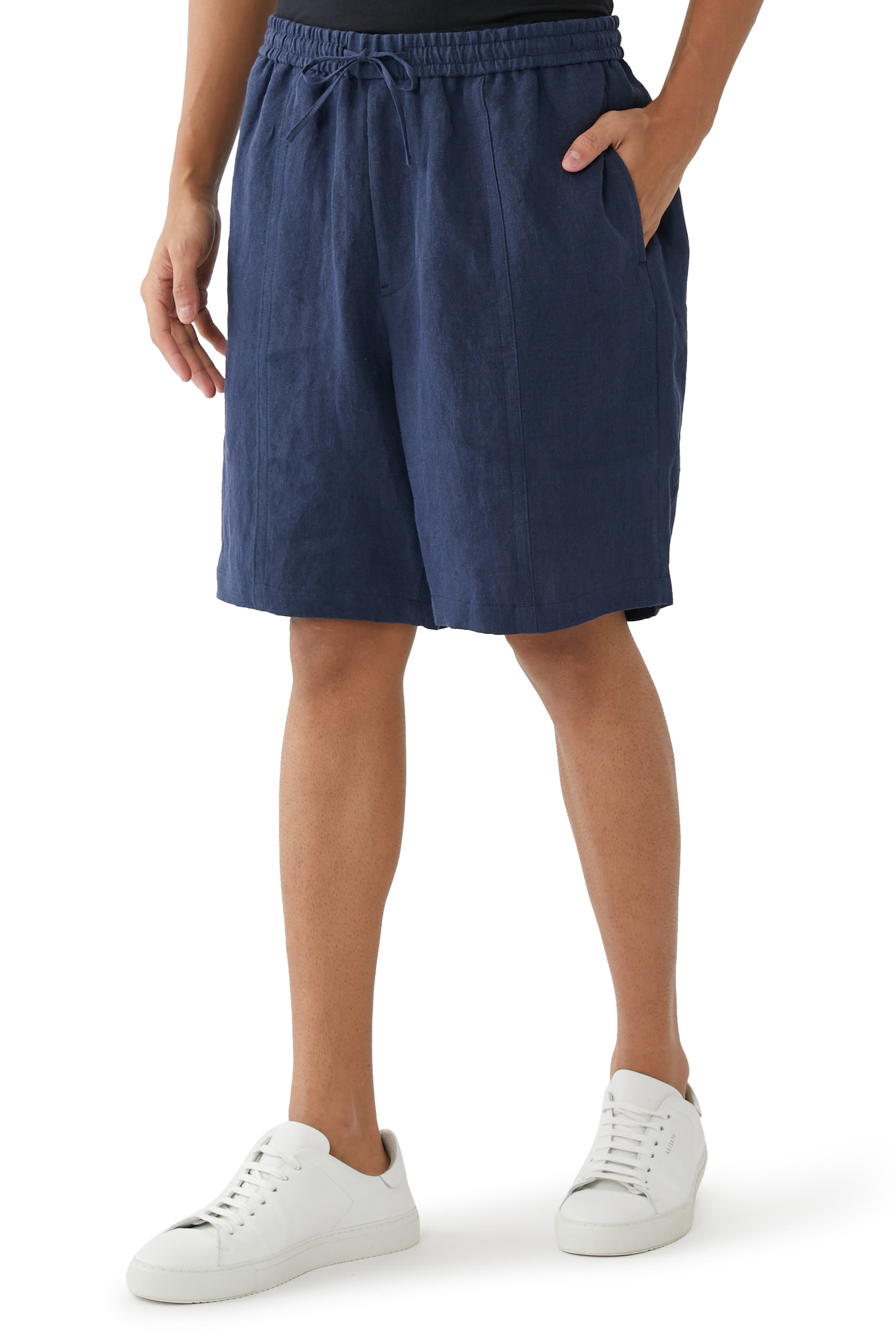 Elastic Waistband Shorts