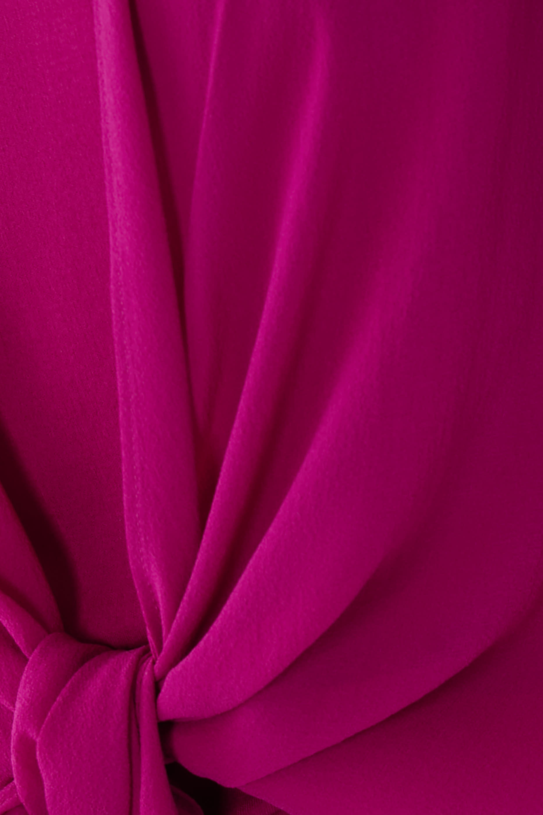 Sheer Silk Georgette Tie Jacket