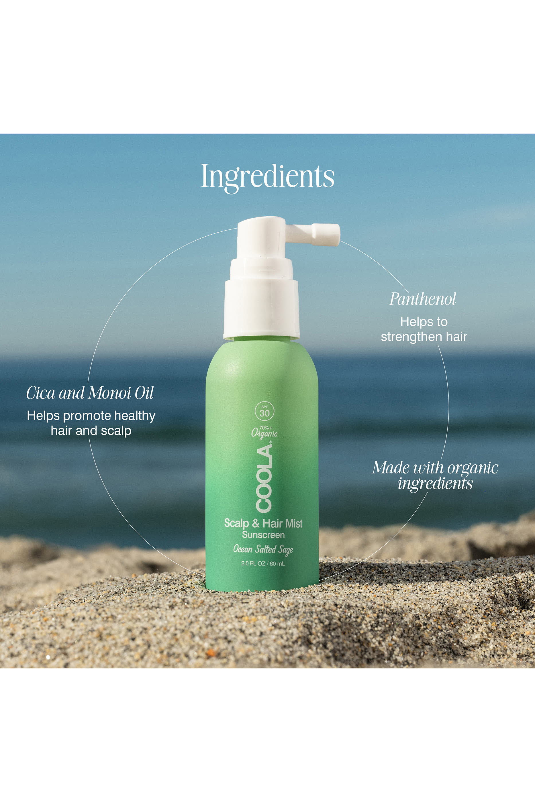 Scalp & Hair Sunscreen Mist SPF 30