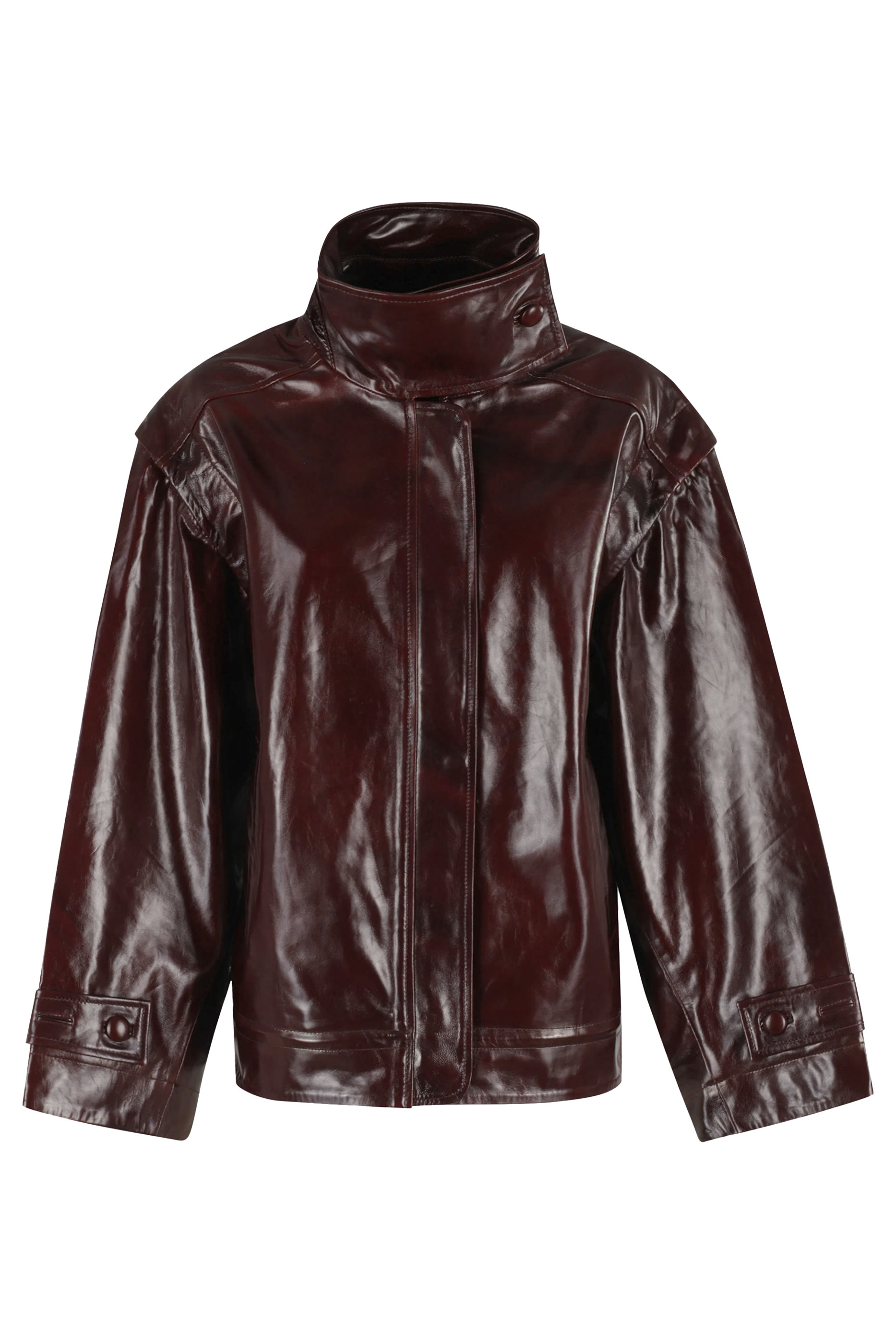 Oversize Leather Jacket 