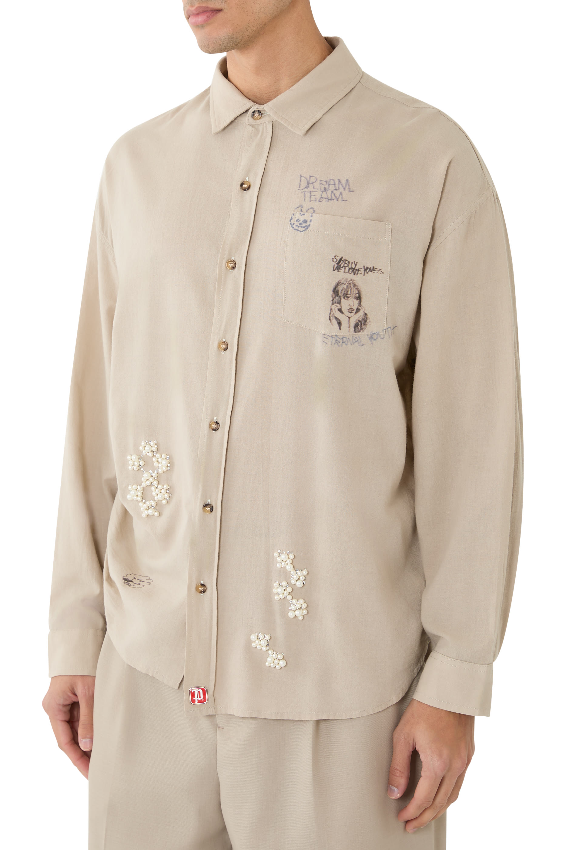  Eternal Youth Oversized Dress Shirt 