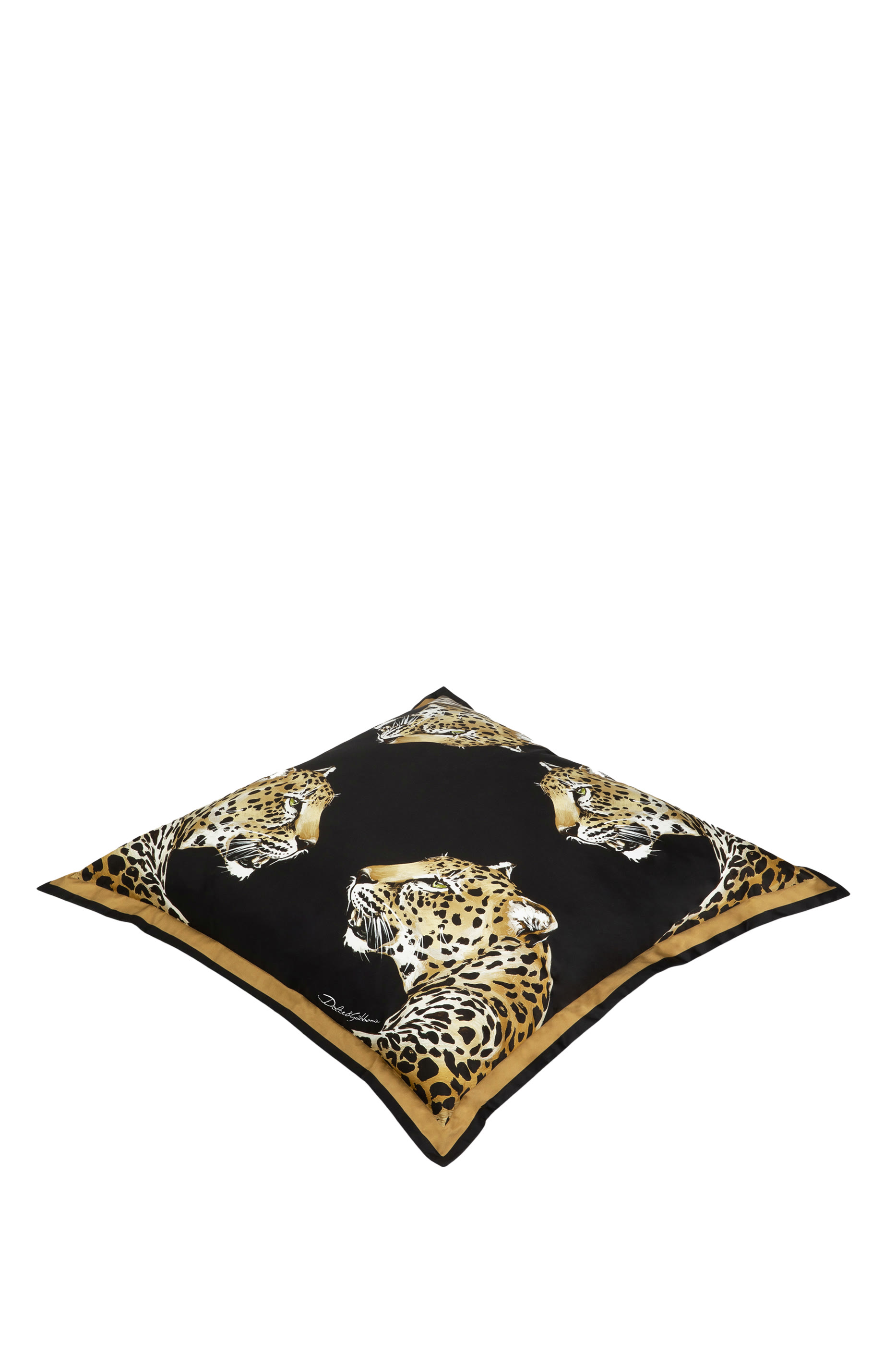 Duchesse Large Leopard Cushion