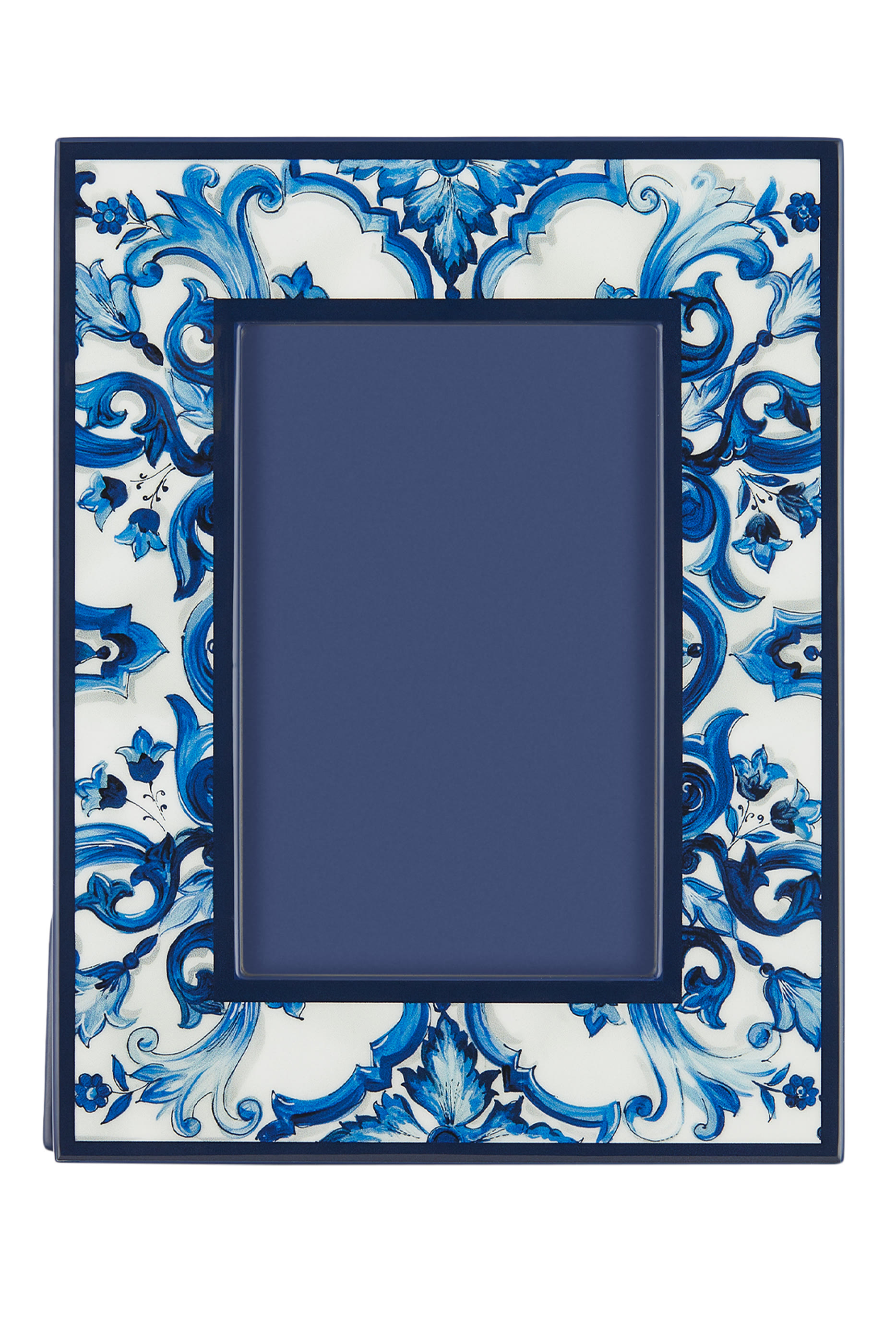 Blu Mediterraneo Lacquered Wood Picture Frame