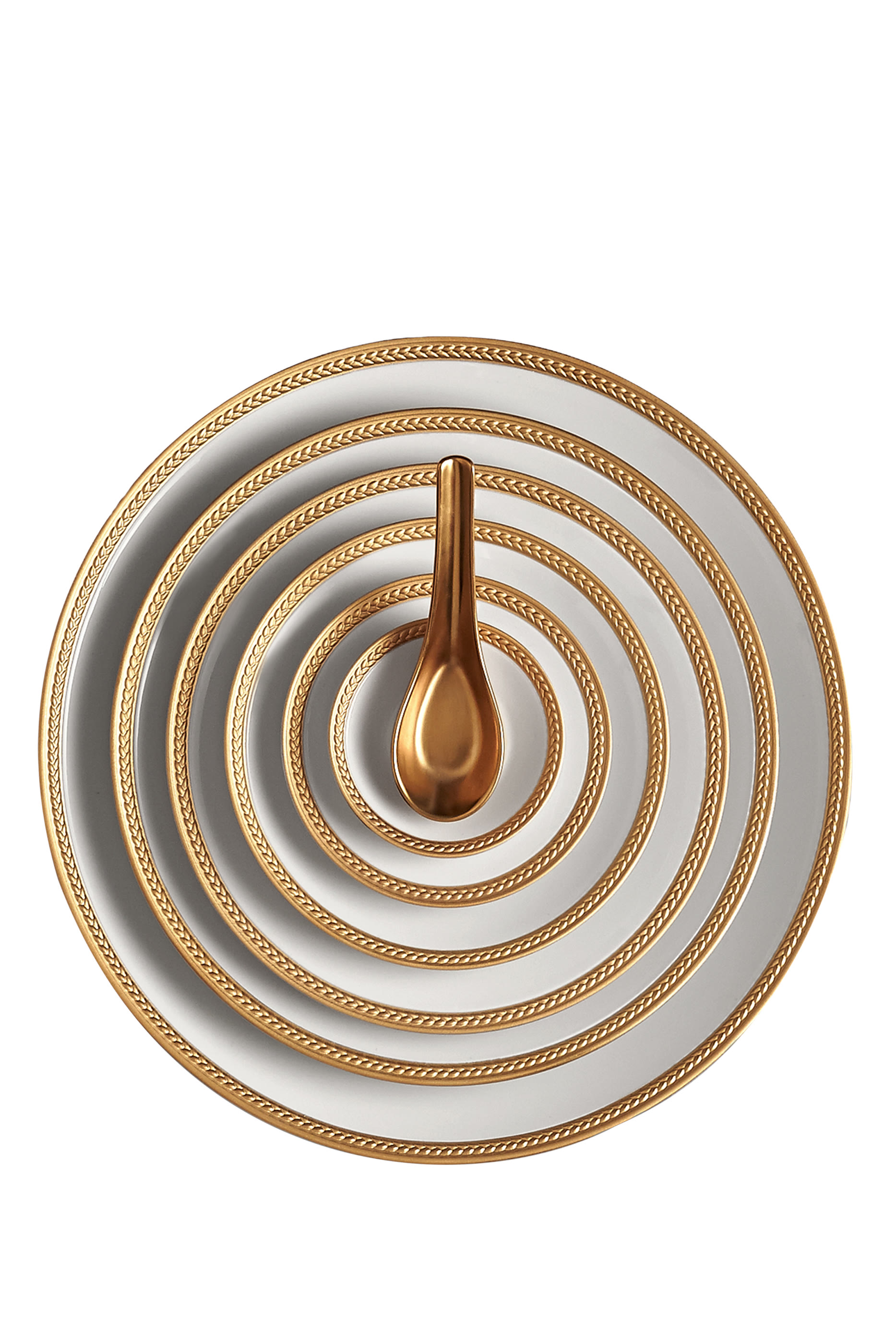 Soie Tress&eacute;e Charger Plate