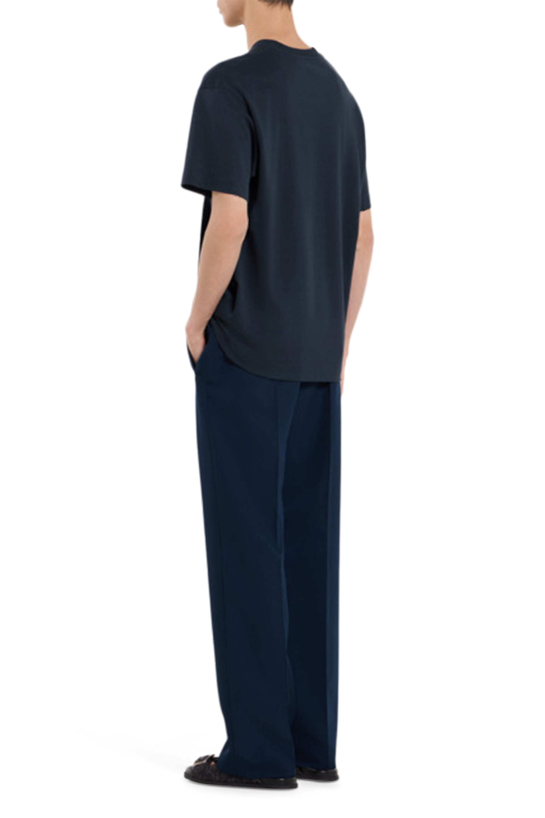 Cotton Jersey Embroidered T-Shirt