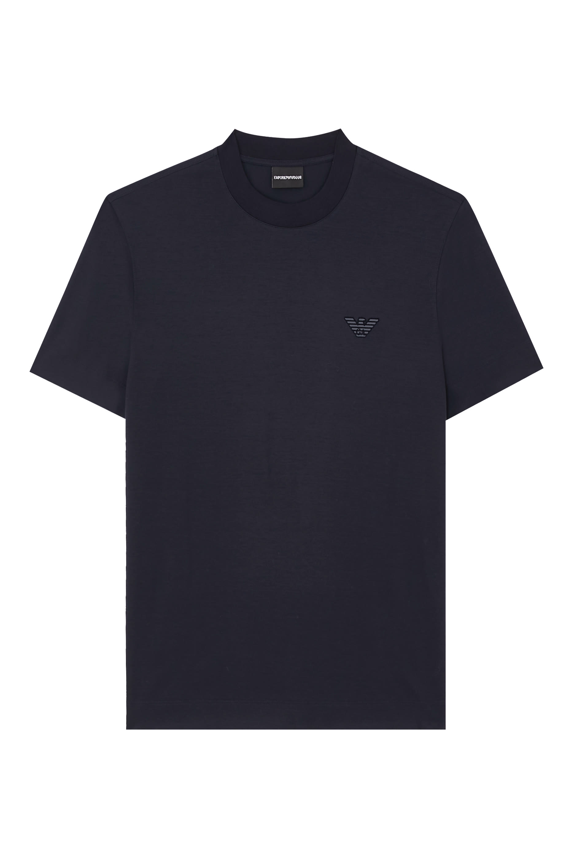 Jersey T-shirt with Flocked Logo