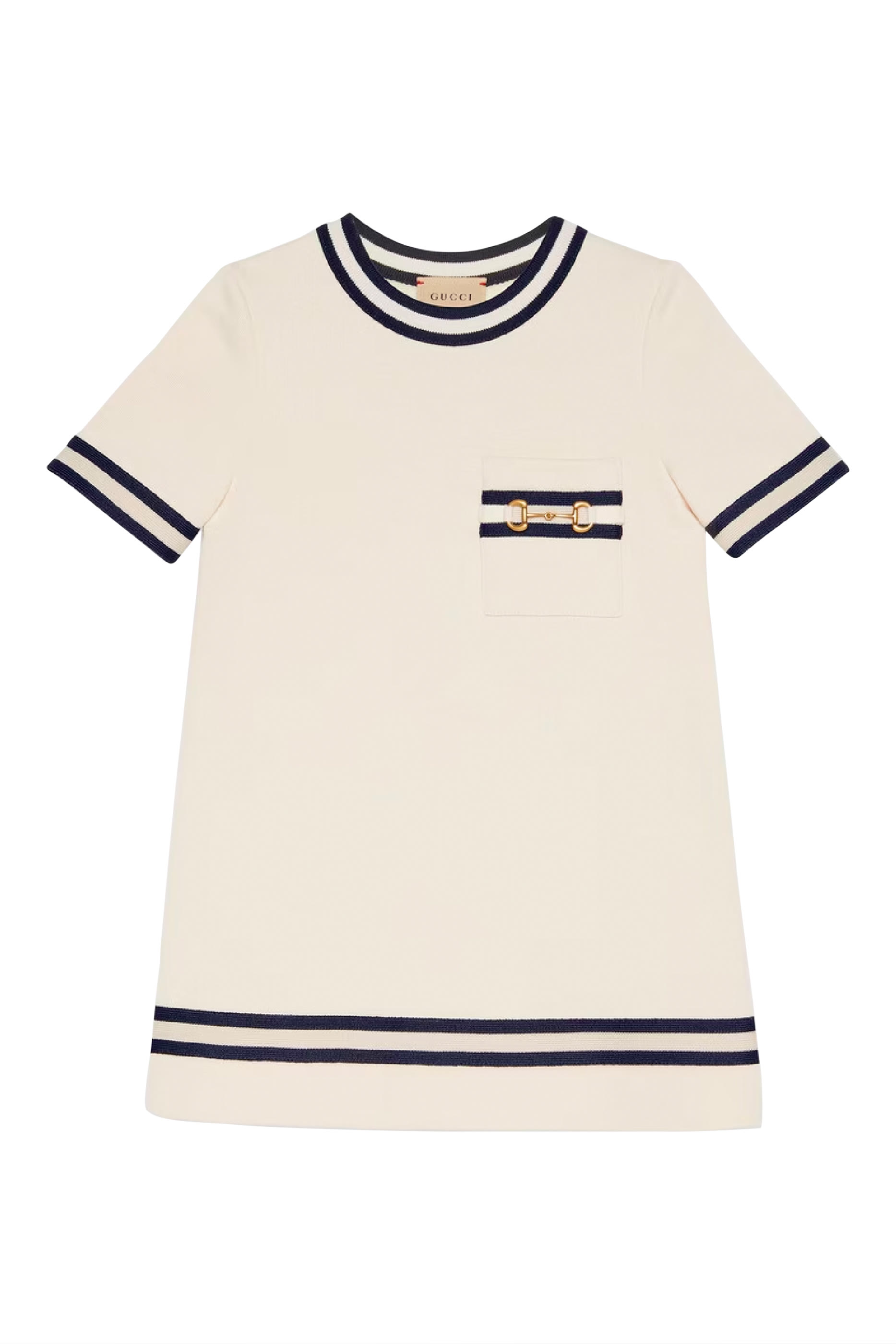 Horsebit Jersey Dress