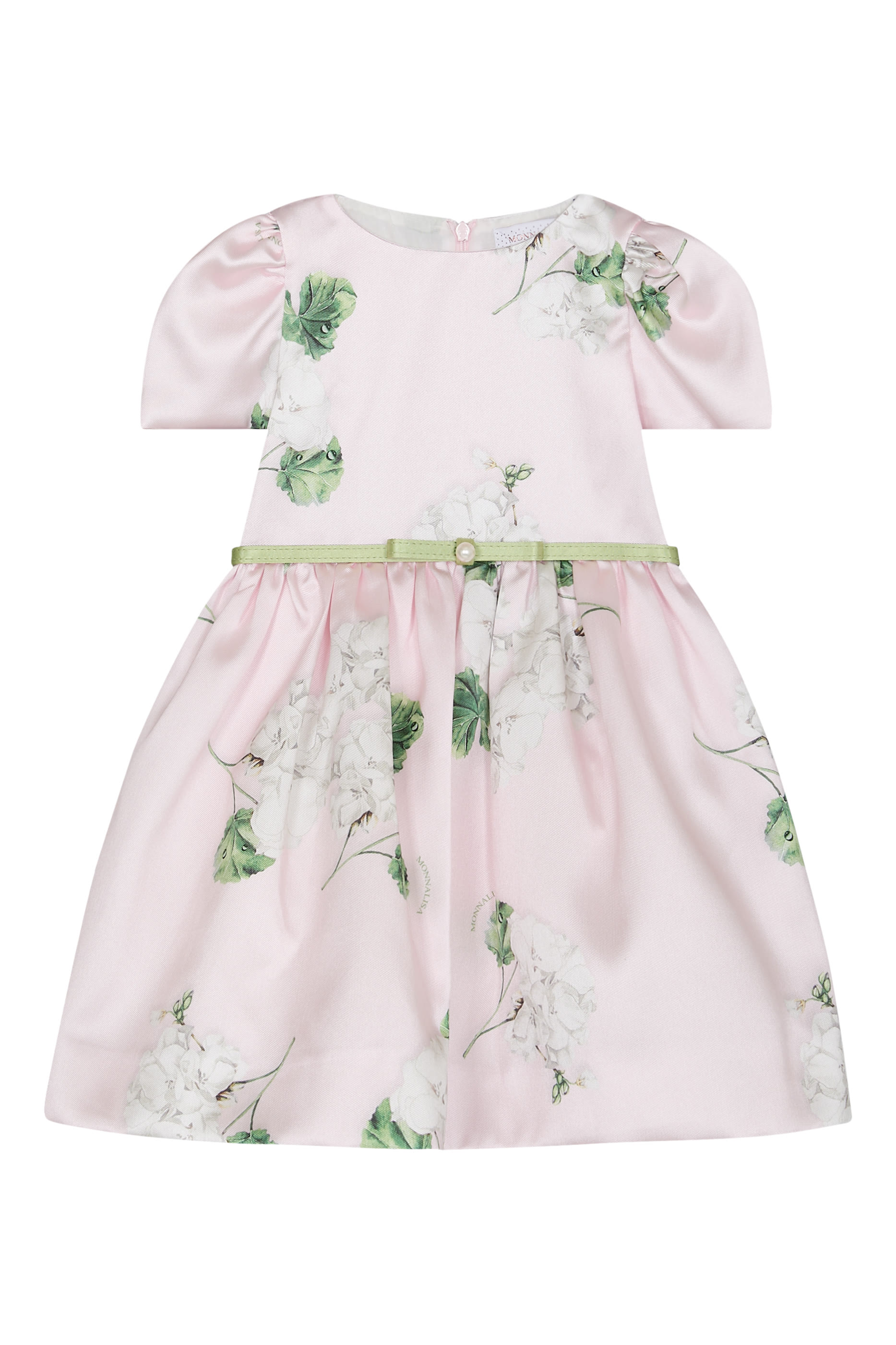 Kids Floral Print Tulle Dress