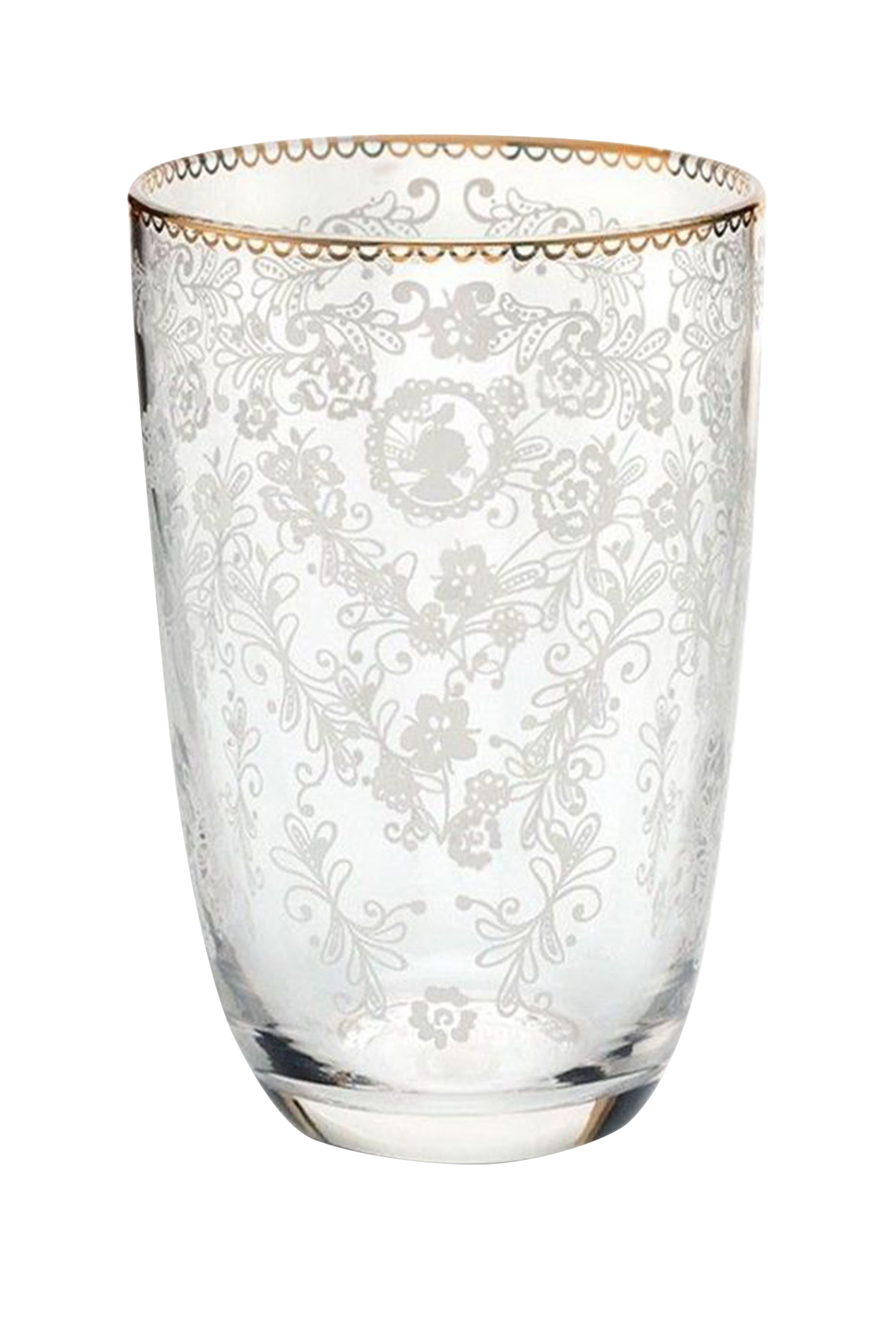 Floral Longdrink Glass