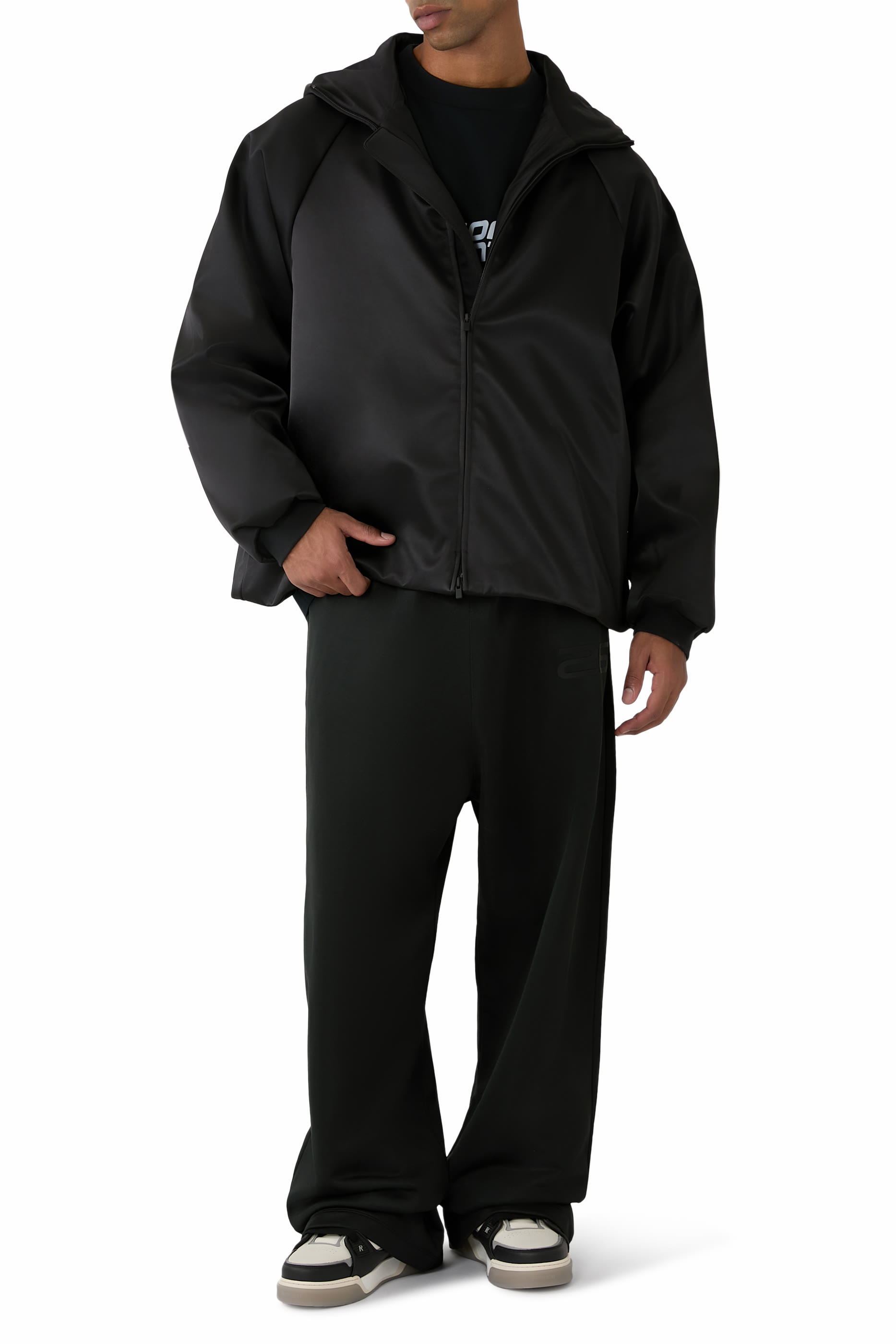 Hooded Bomber Jacket 