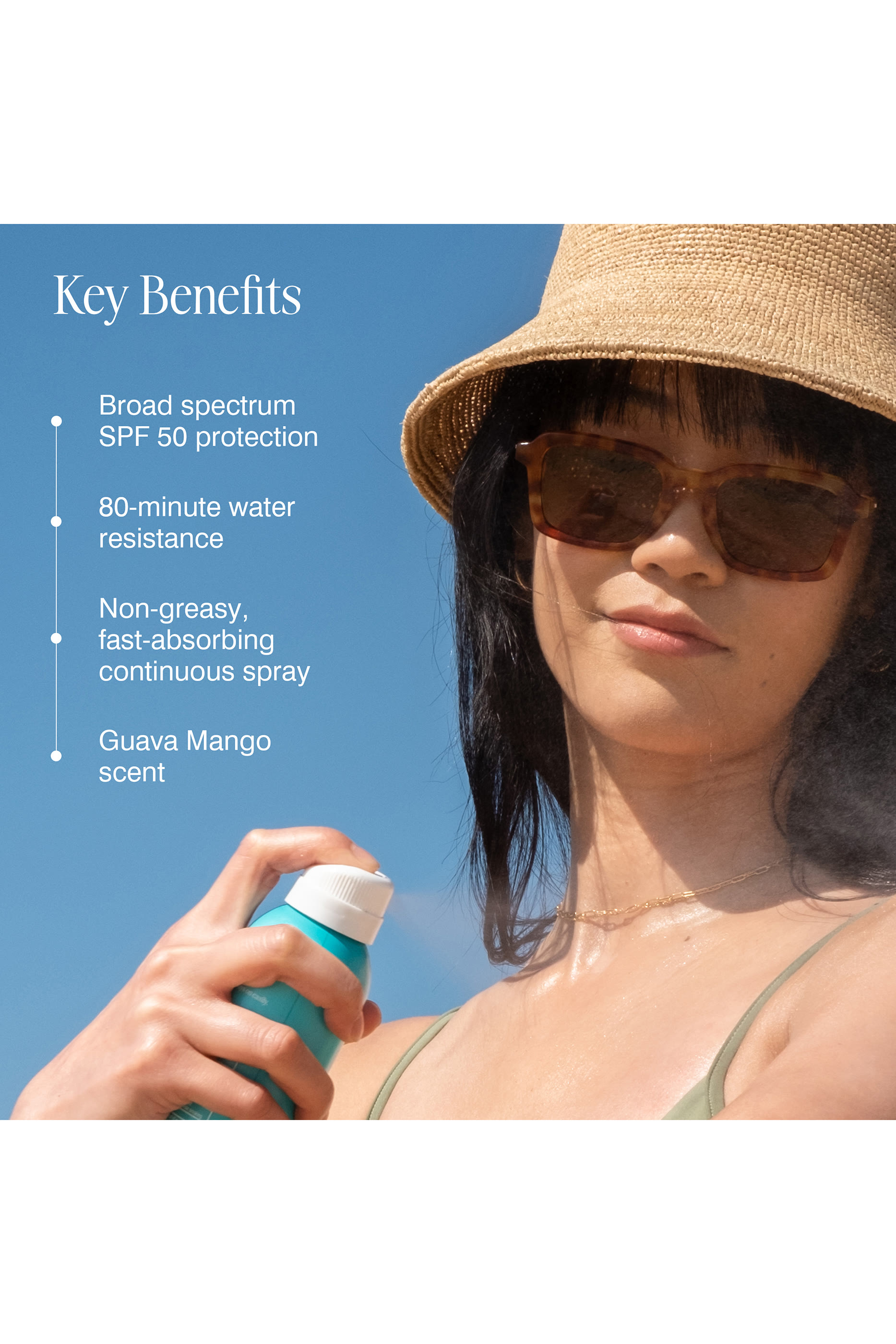 Coola Sport Spry Guava Mango SPF#50