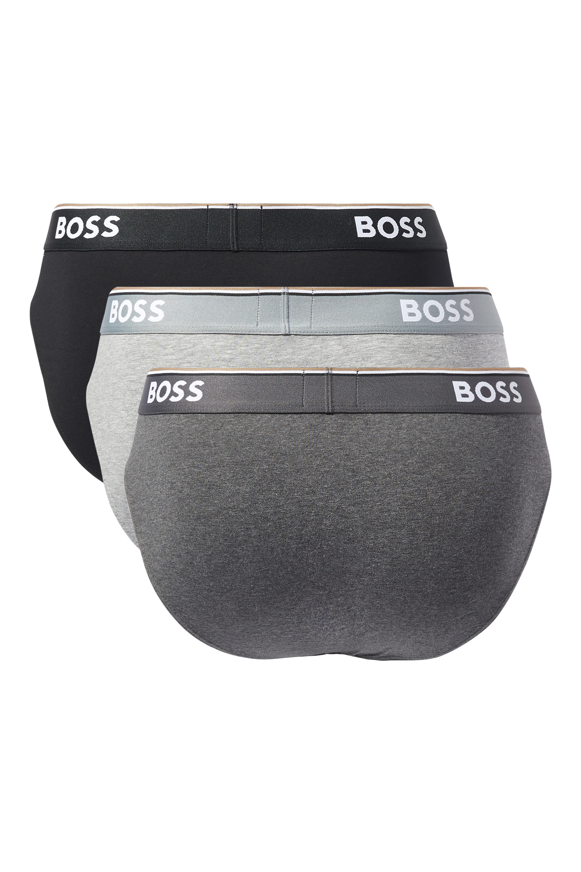 Logo Cotton Briefs, Set of 3