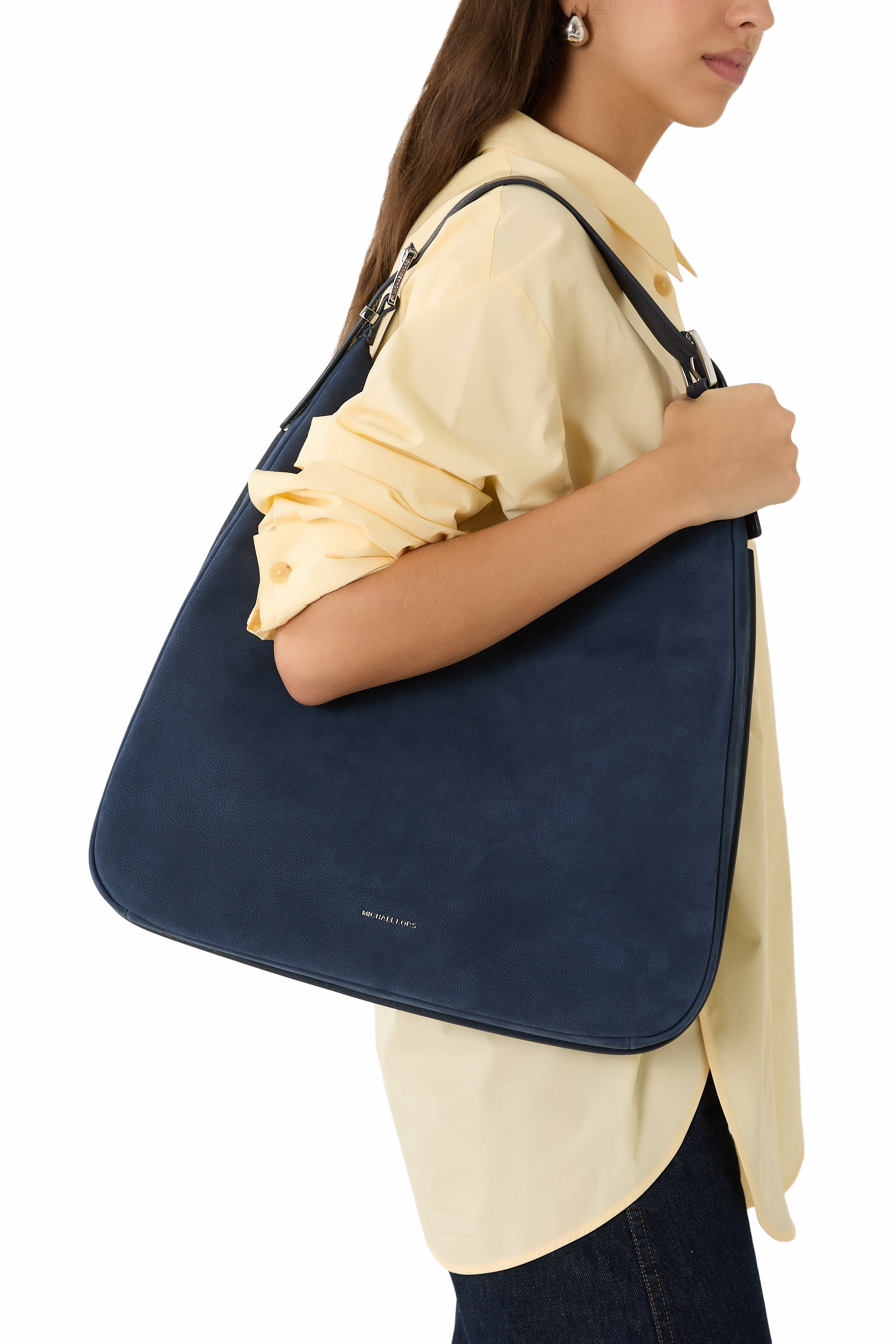 Nolita Large Leather Hobo Bag