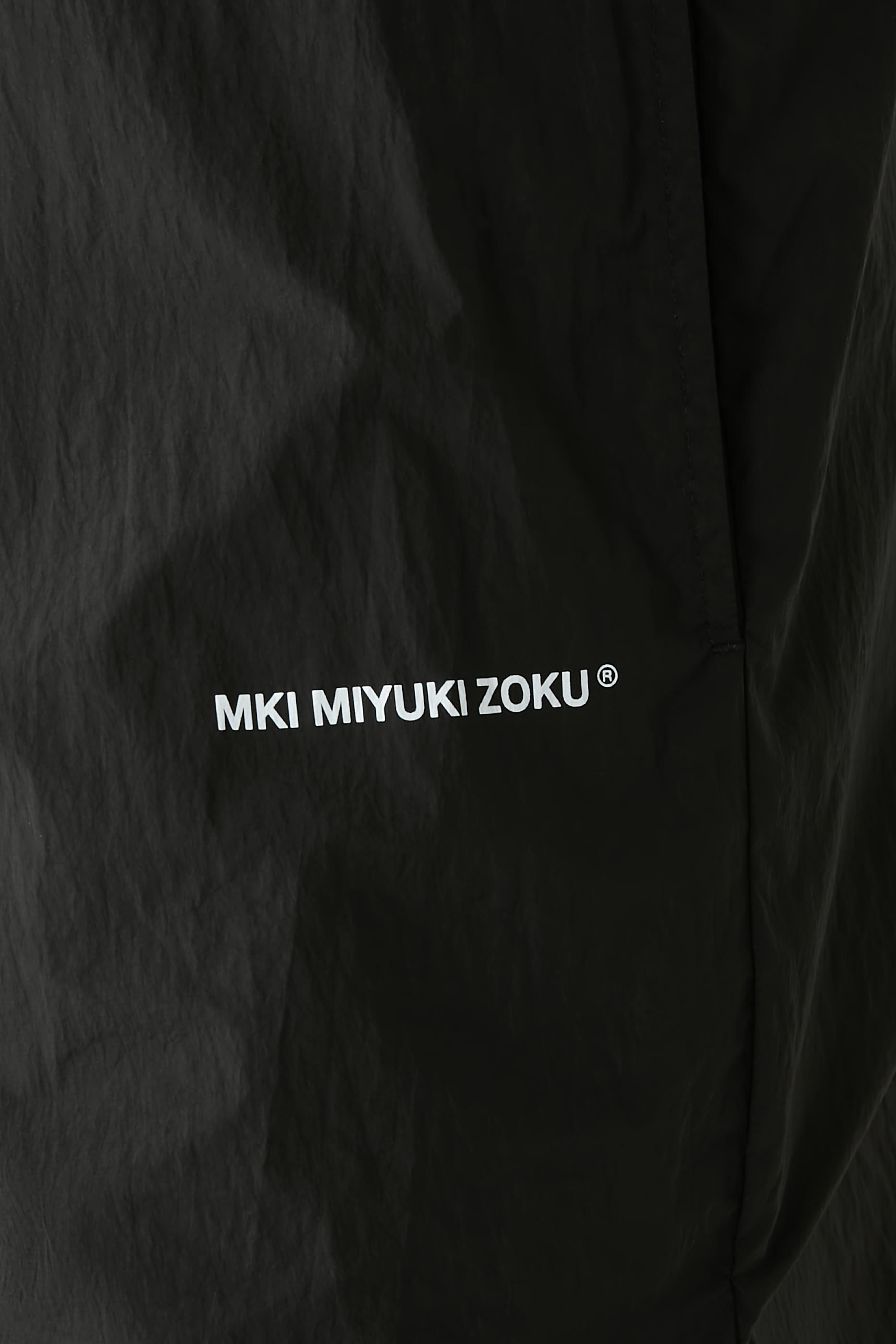 Crinkle Nylon Track Shorts