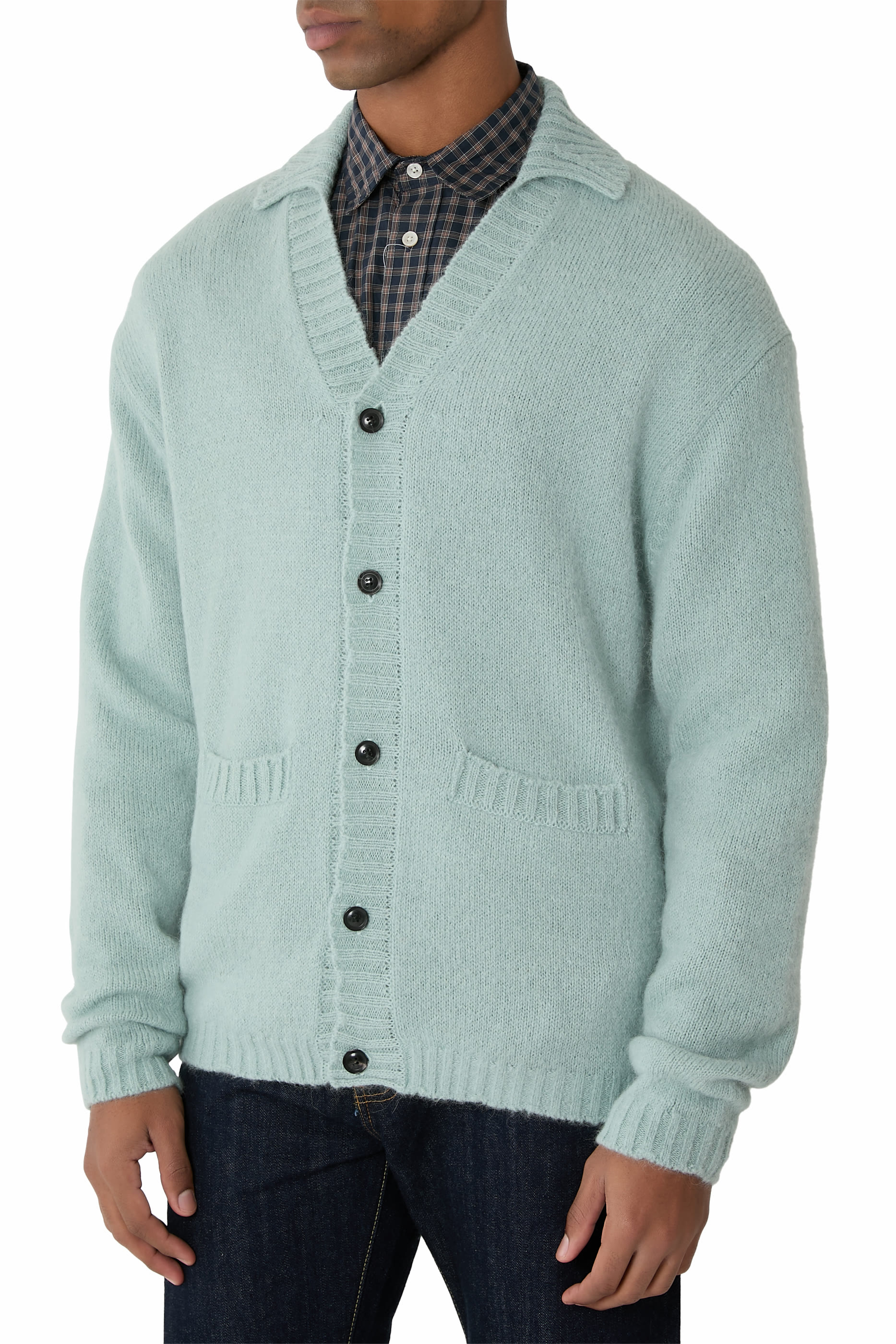 Button-Up Shirt Cardigan