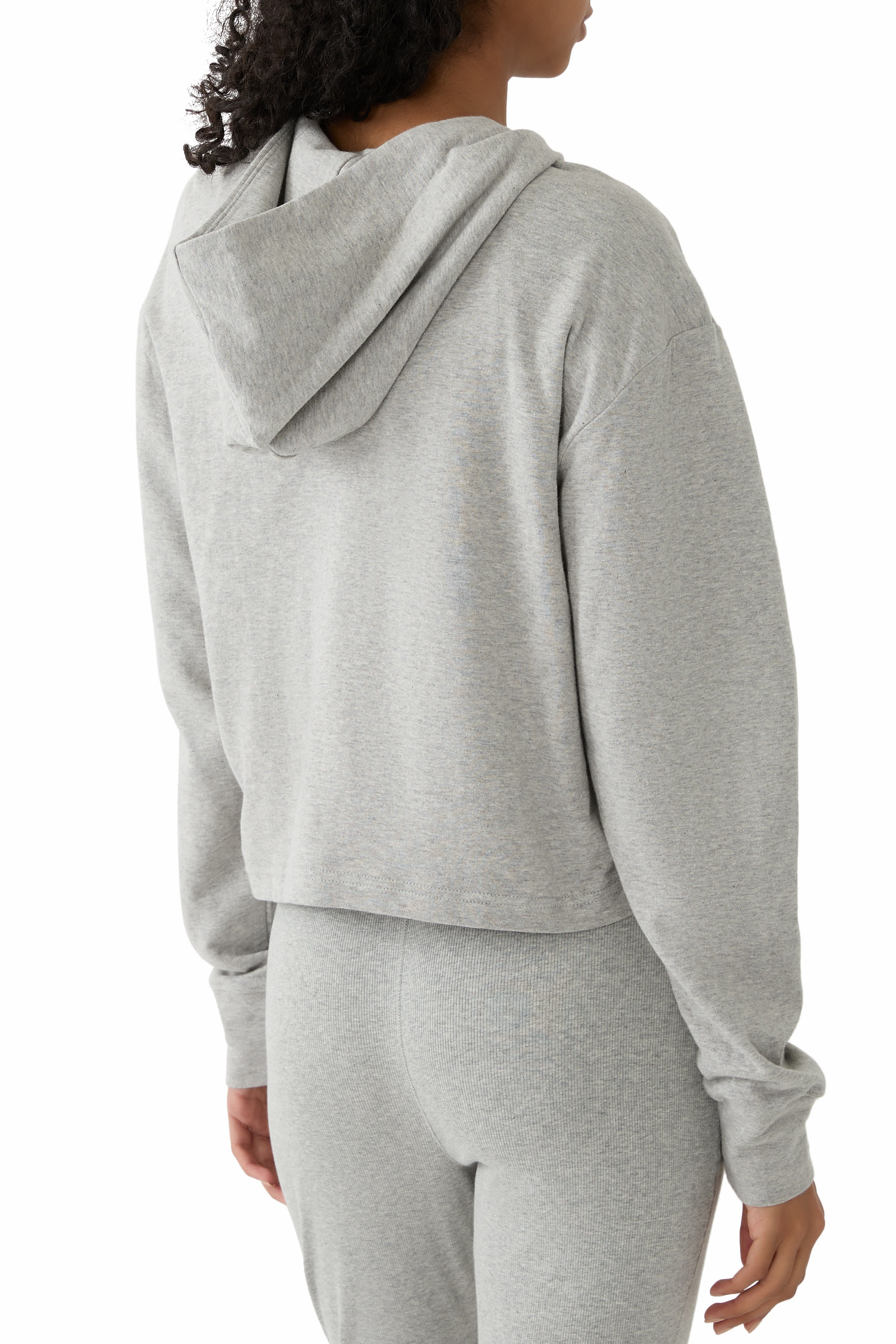  Icon Cotton Terry Zip Sleep Hoodie