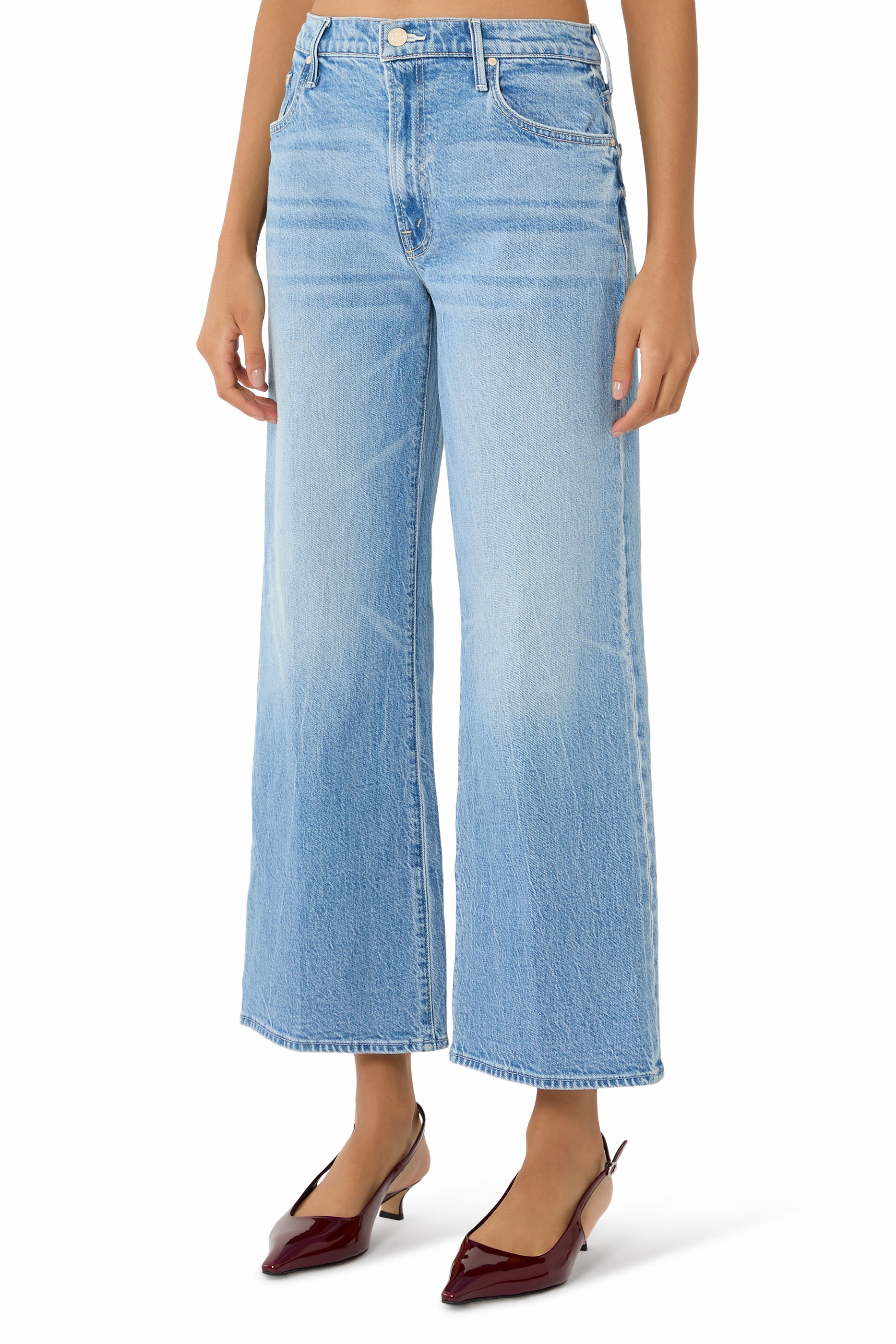 Mid Rise Maven Ankle Jeans