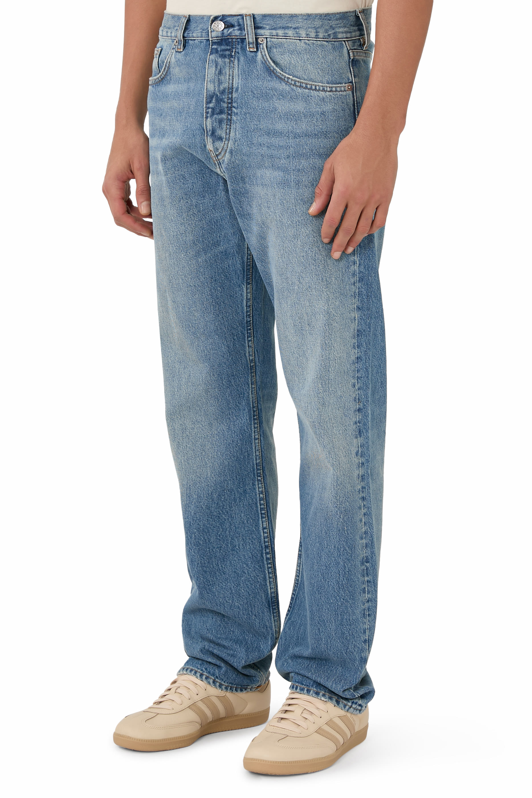 Standard-Fit Denim Pants