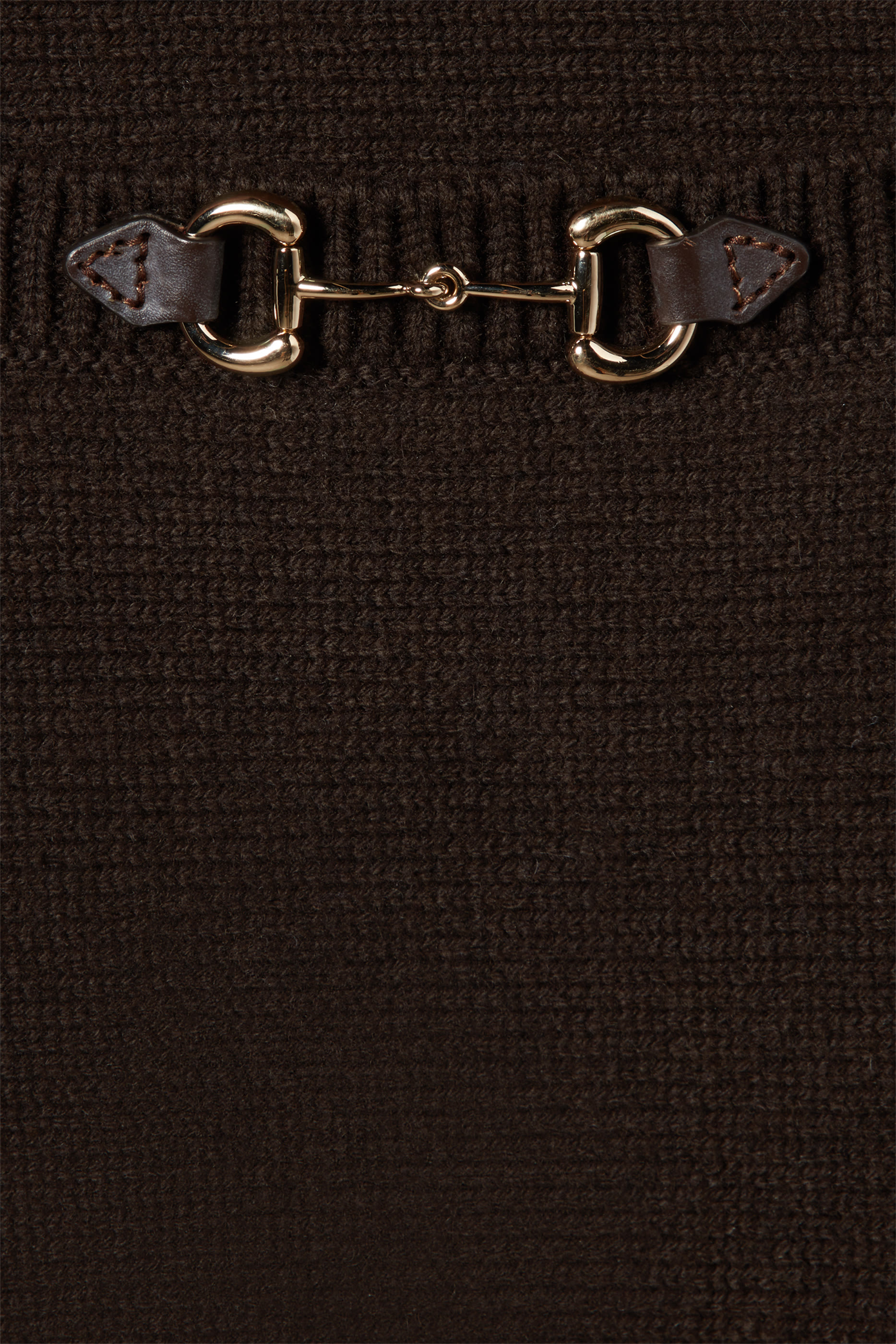 Horsebit Wool Cashmere Sweater