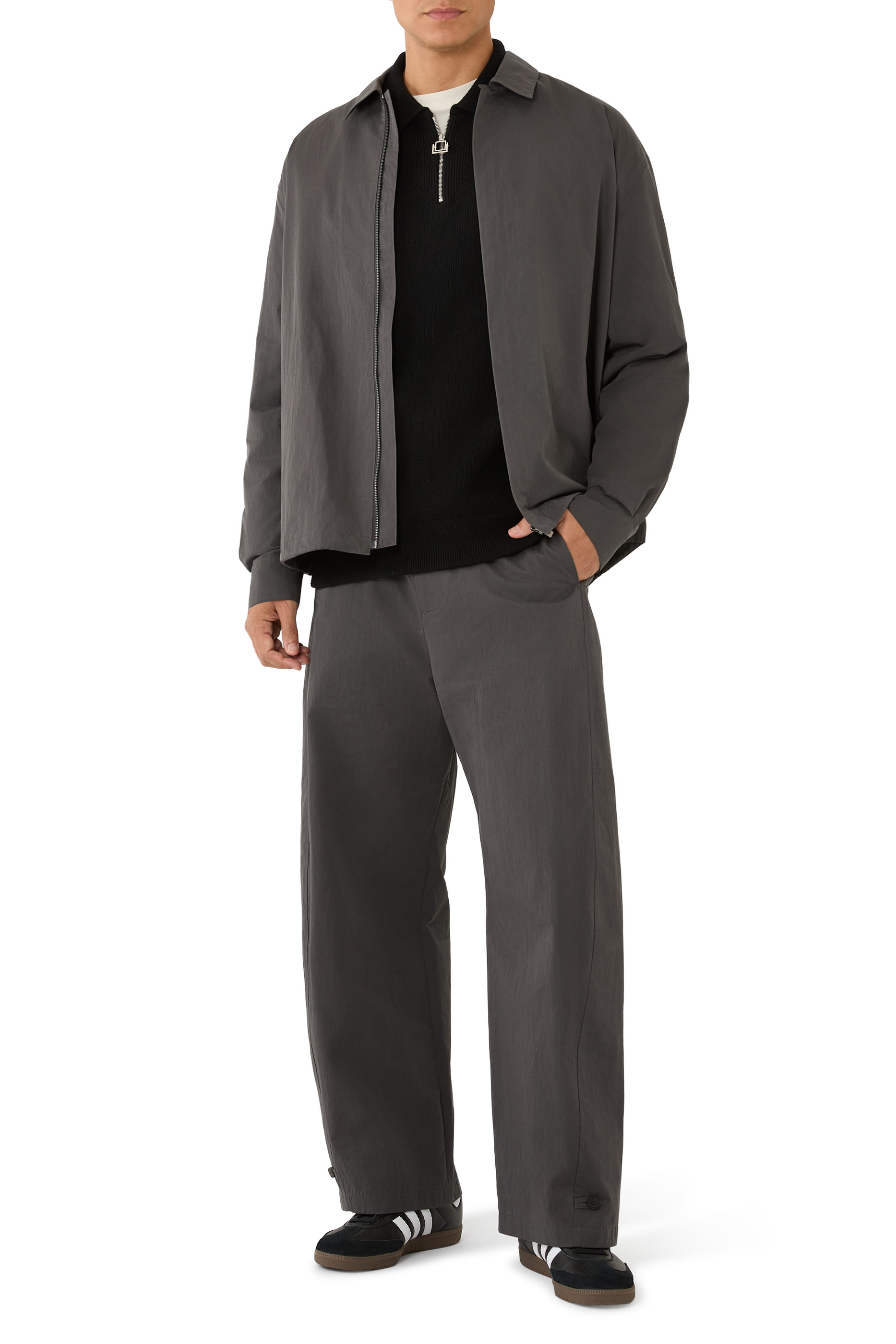 Adjustable Belt Pants 