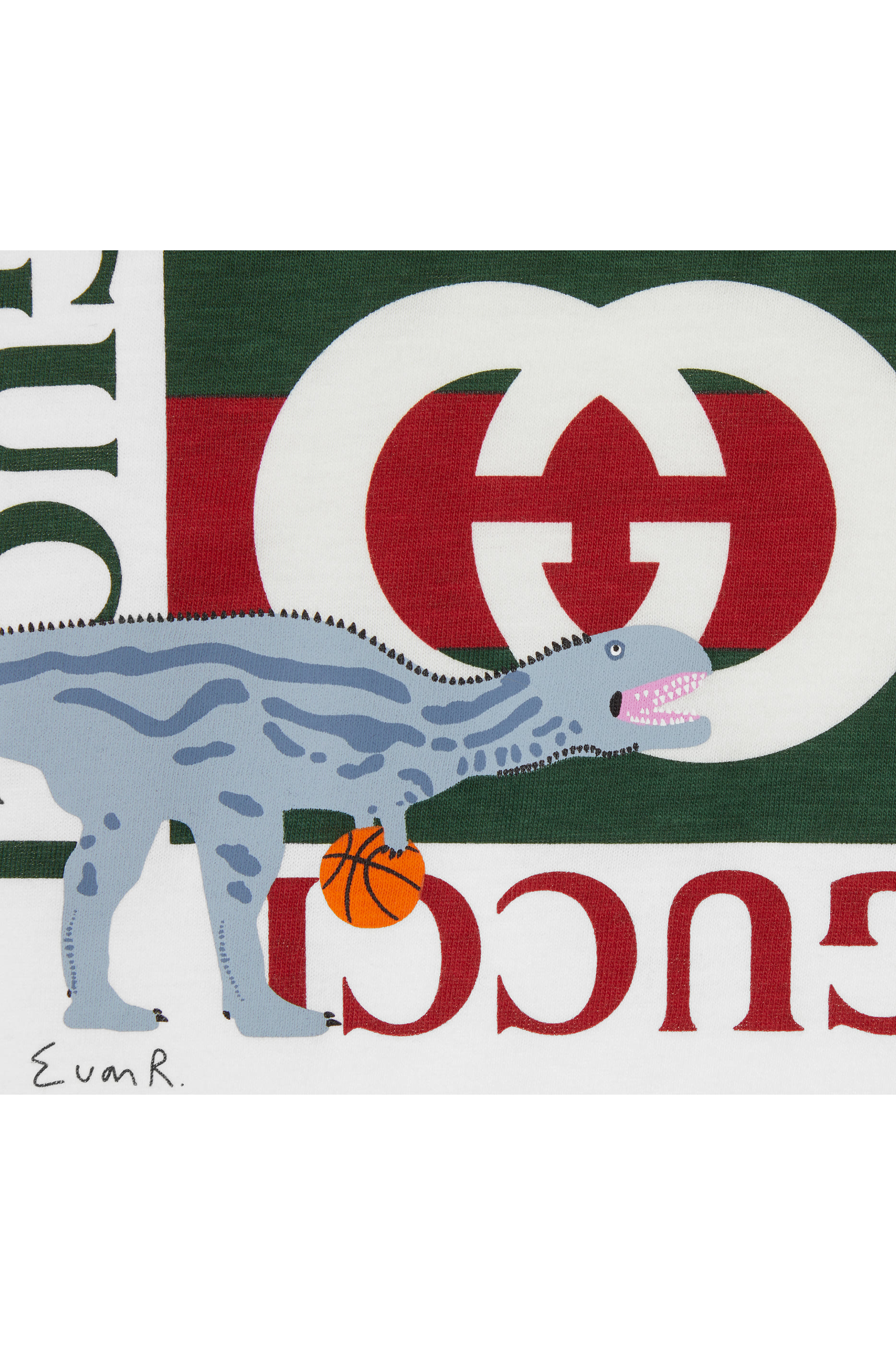 Kids Dinosaur-Print Cotton T-Shirt