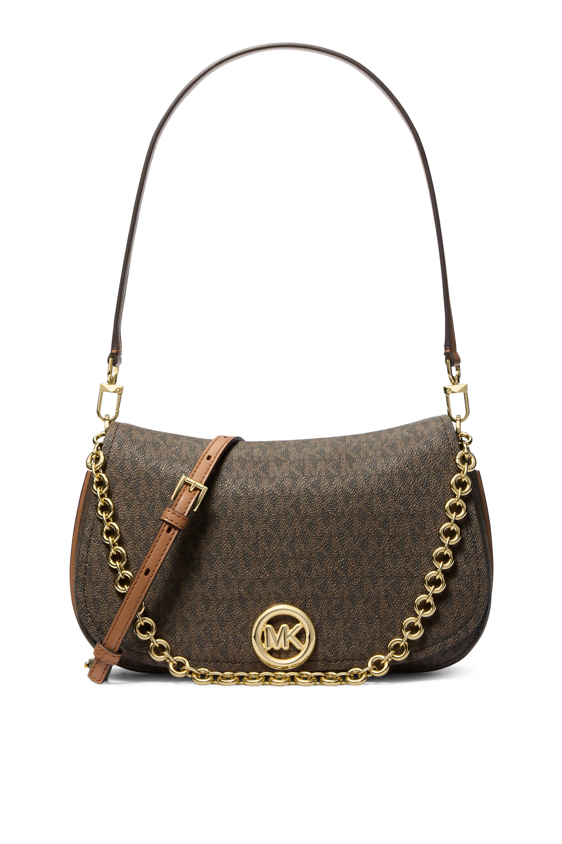 Nolita Medium Signature Logo Convertible Shoulder Bag