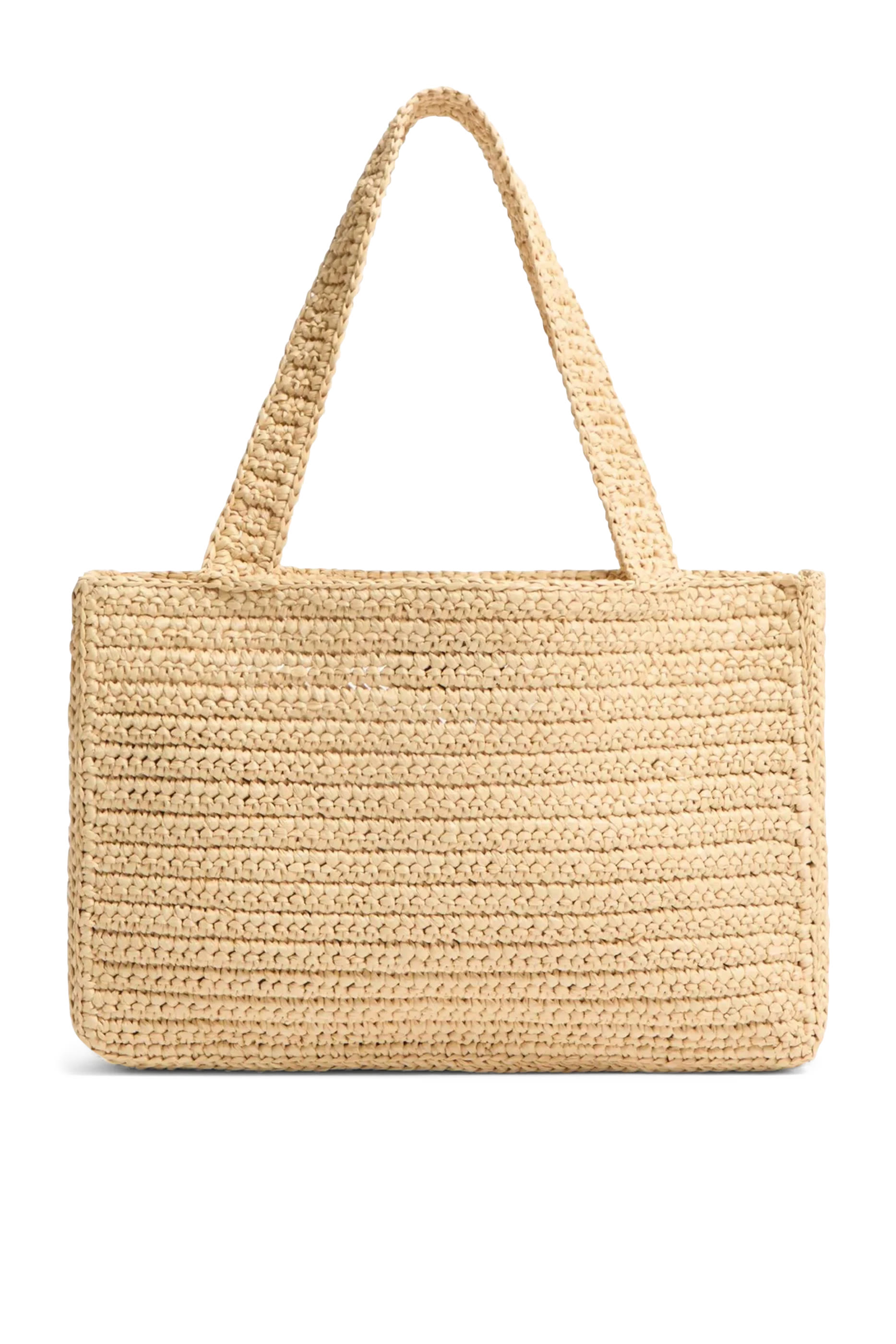 Viva Superstar Medium Shopping Bag in Raffia 