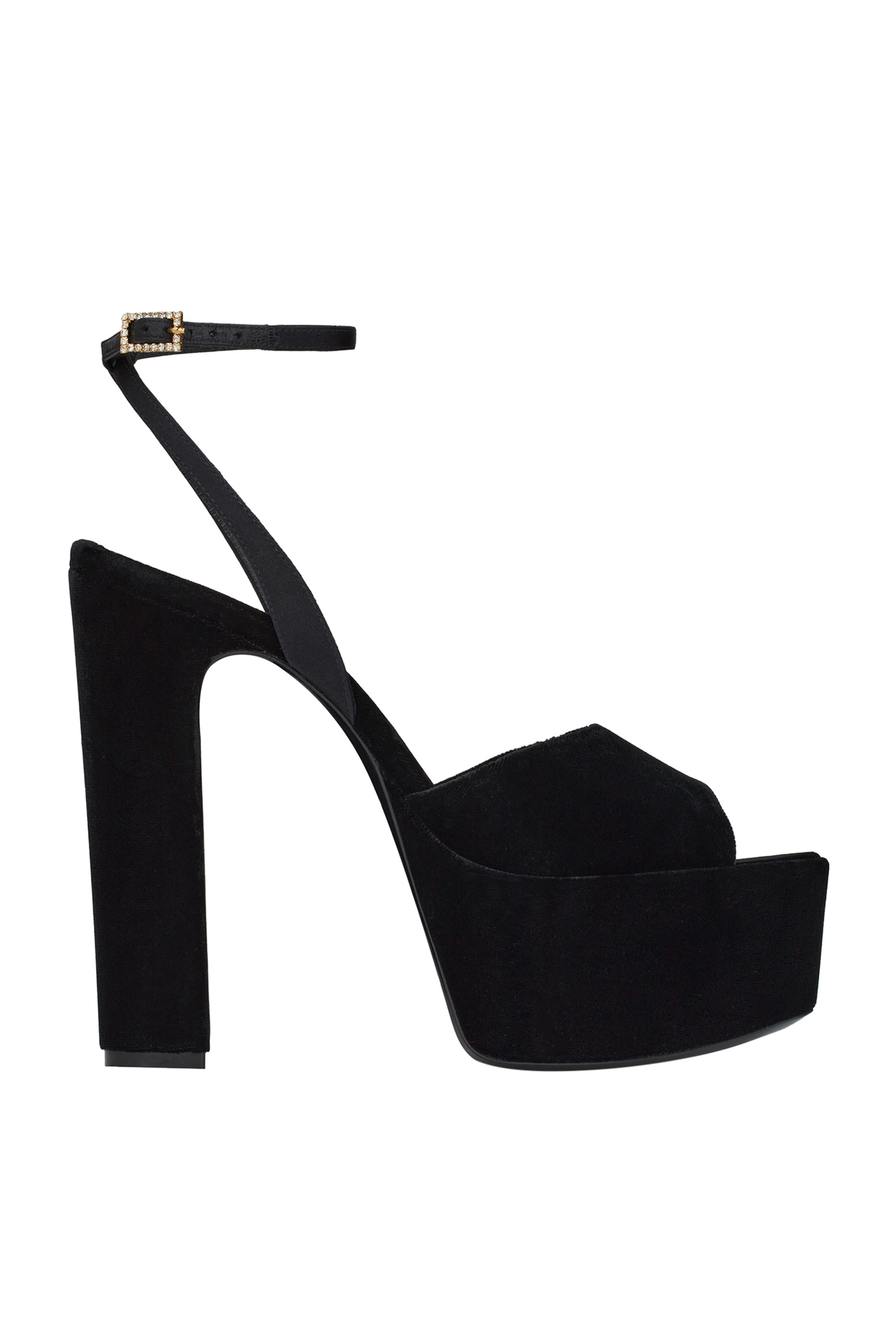 Jodie 145 Velvet Platform Sandals